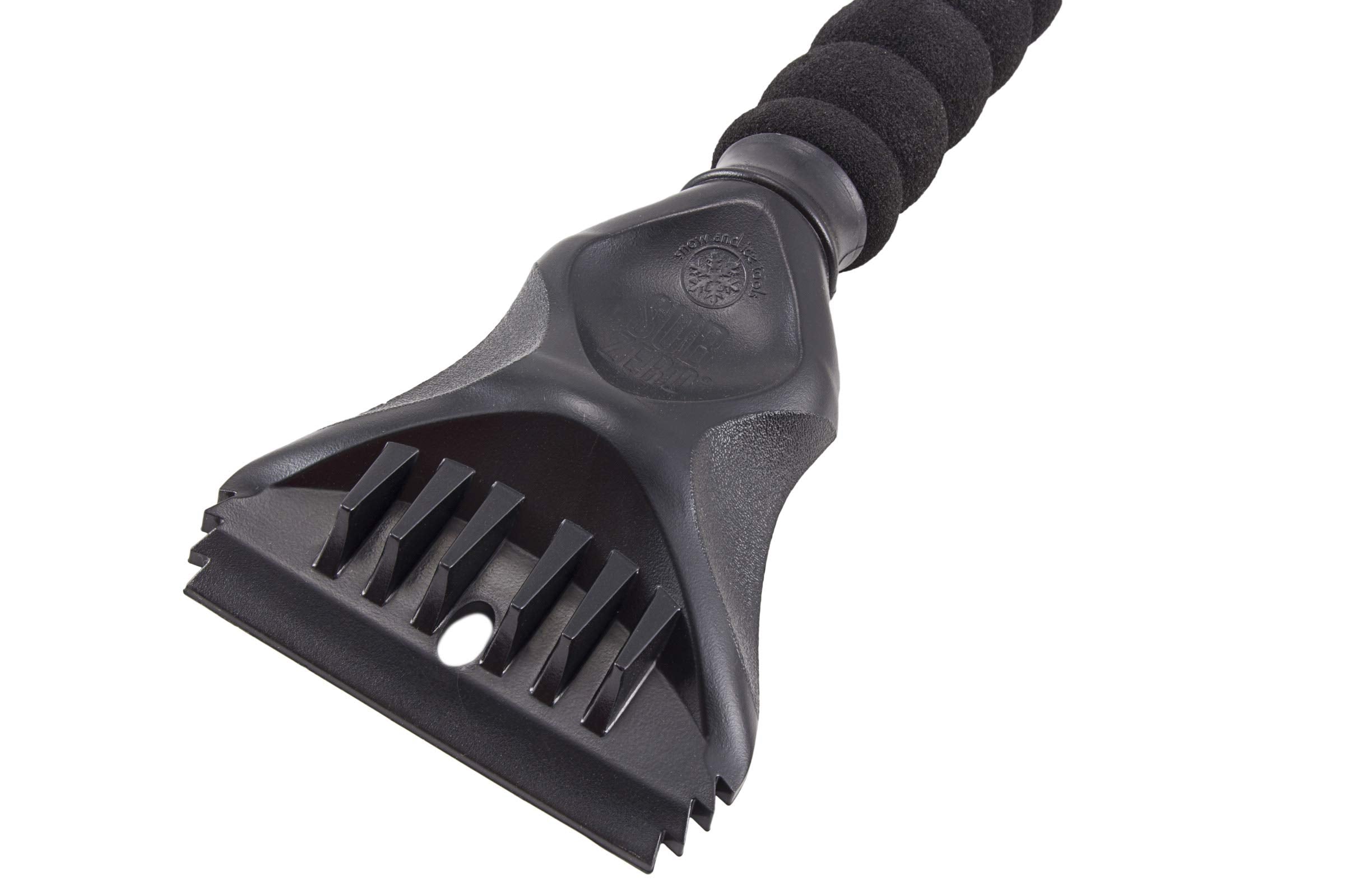 Subzero 14038 38'' Crossover Super Duty Snowbroom With Pivoting Head And Integrated Ice Scraper (Colors May Vary)