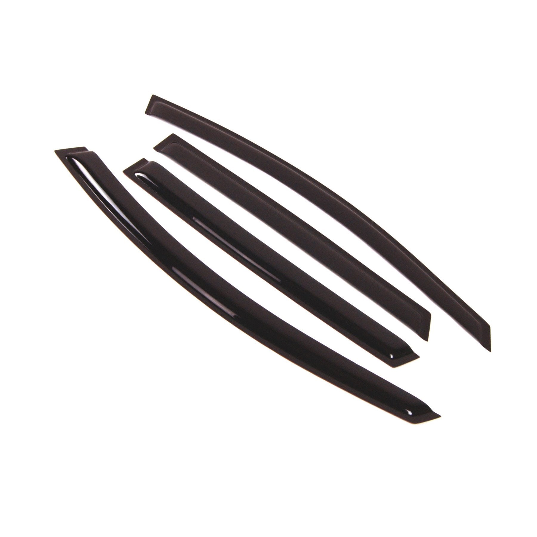 Car Window Rain Guard | Outside Mount Visors Auto Side Window Deflectors | Windows Visor Rain Shields Compatible With 2008-2017