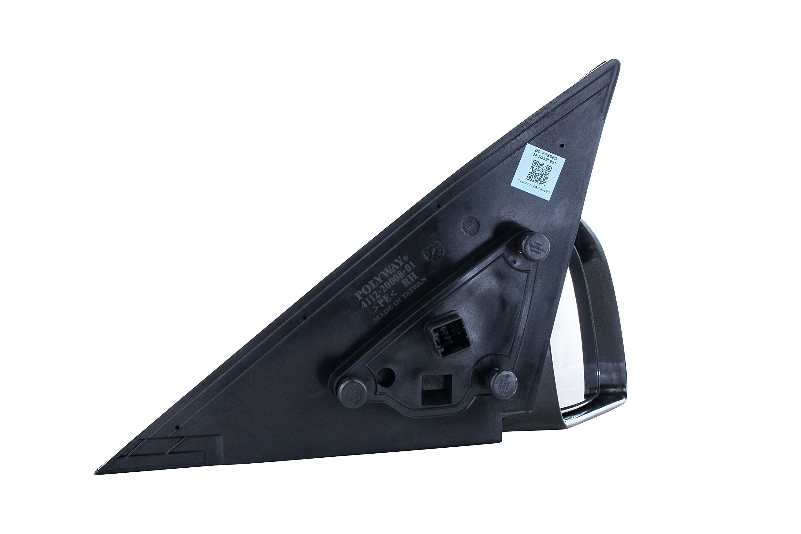 Dependable Direct Passenger Side Mirror Fits Hyundai Sonata 2006, 2007, 2008, 2009, 2010 - Heated, Power Adjust, Non-Folding And