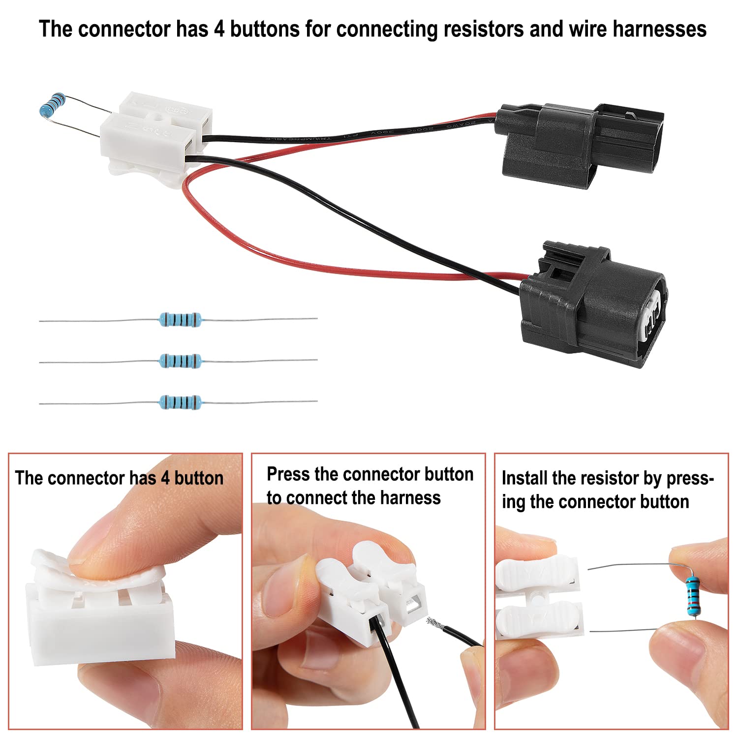Hihitomorrow VCM Muzzler Harness Disable Kit for Honda Acura 3.5L V6 Engine - Fits Pilot, Accord, Ridgeline, Odyssey