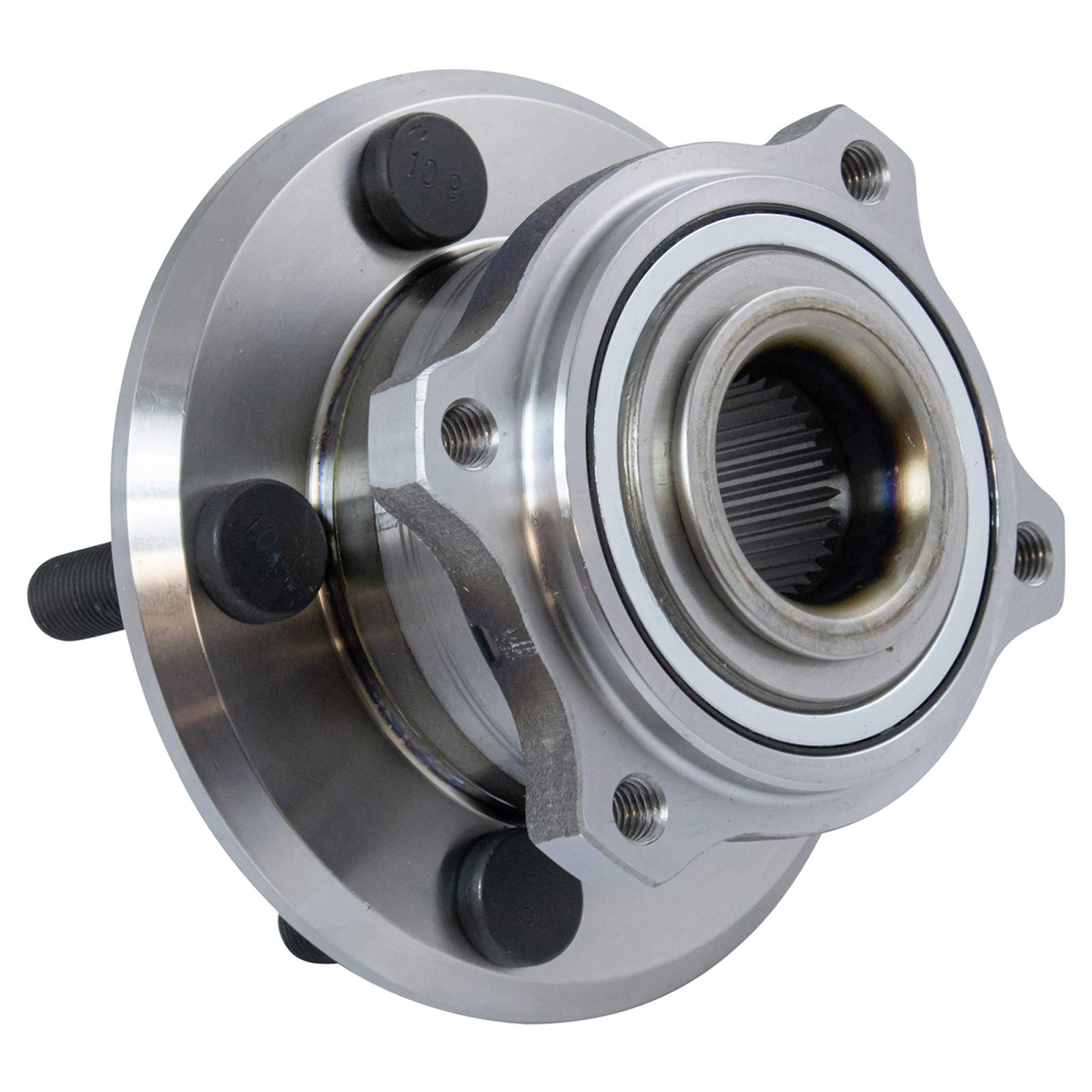 Trq Rear Wheel Hub Bearings Assembly Set Compatible With 2009-2014 Chrysler 300 2008-2014 Dodge Challenger Charger