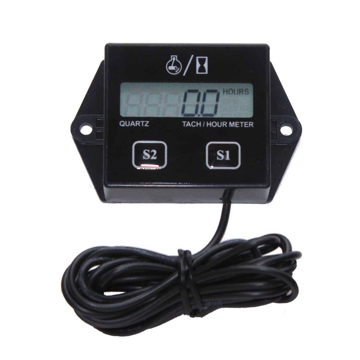 Tachometer for Small Engine,Inductive Hour Meter for 2 Stroke & 4 Stroke Small Engine, Timorn Replaceable Battery Waterproof Tac
