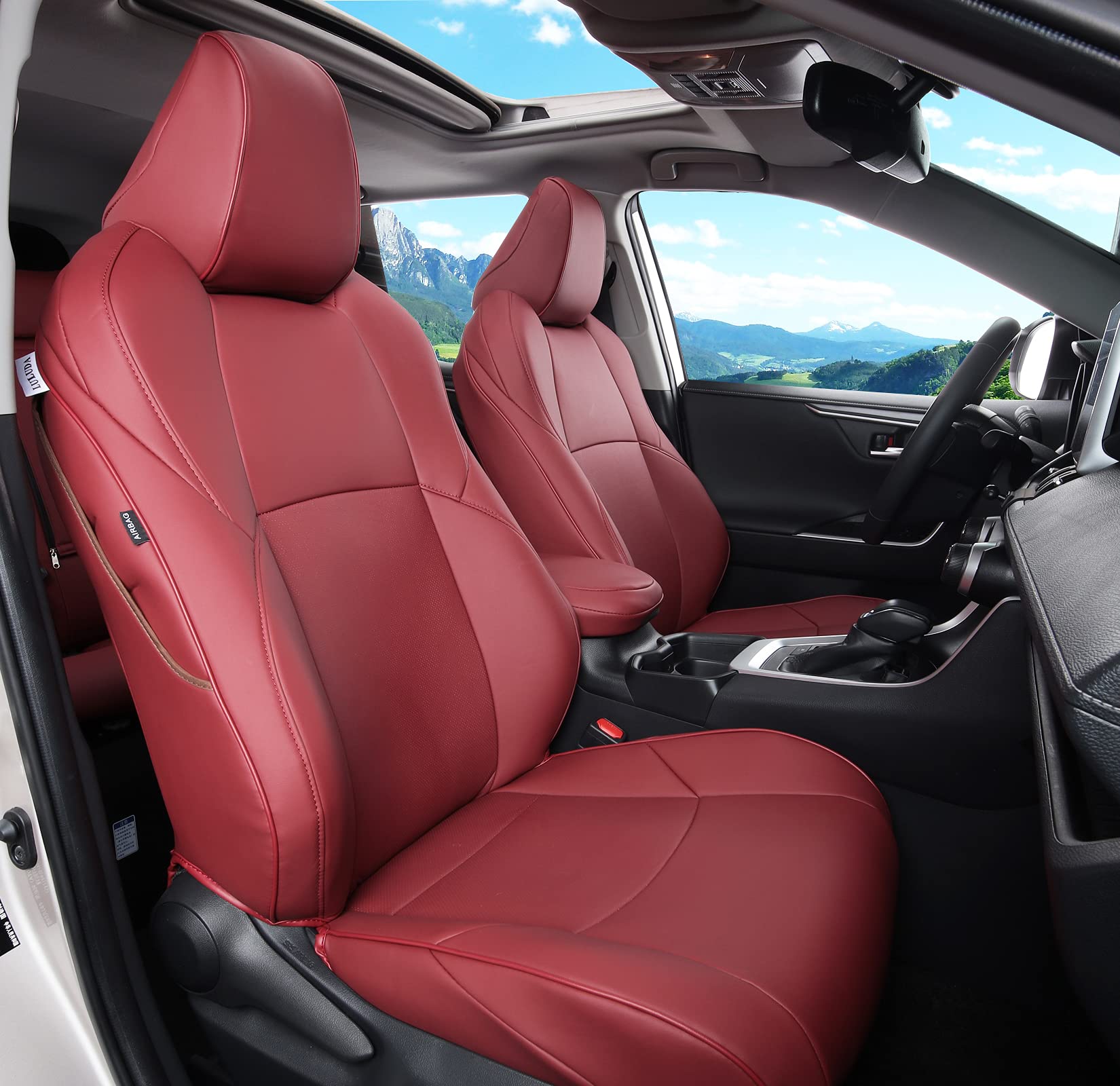 Luluda Custom Fit Rav4 And Venza Seat Covers Fit For Toyota Rav4 2019 2020 2021 2022 2023 2024 2025 Prime And Xse Hybrid With Wa