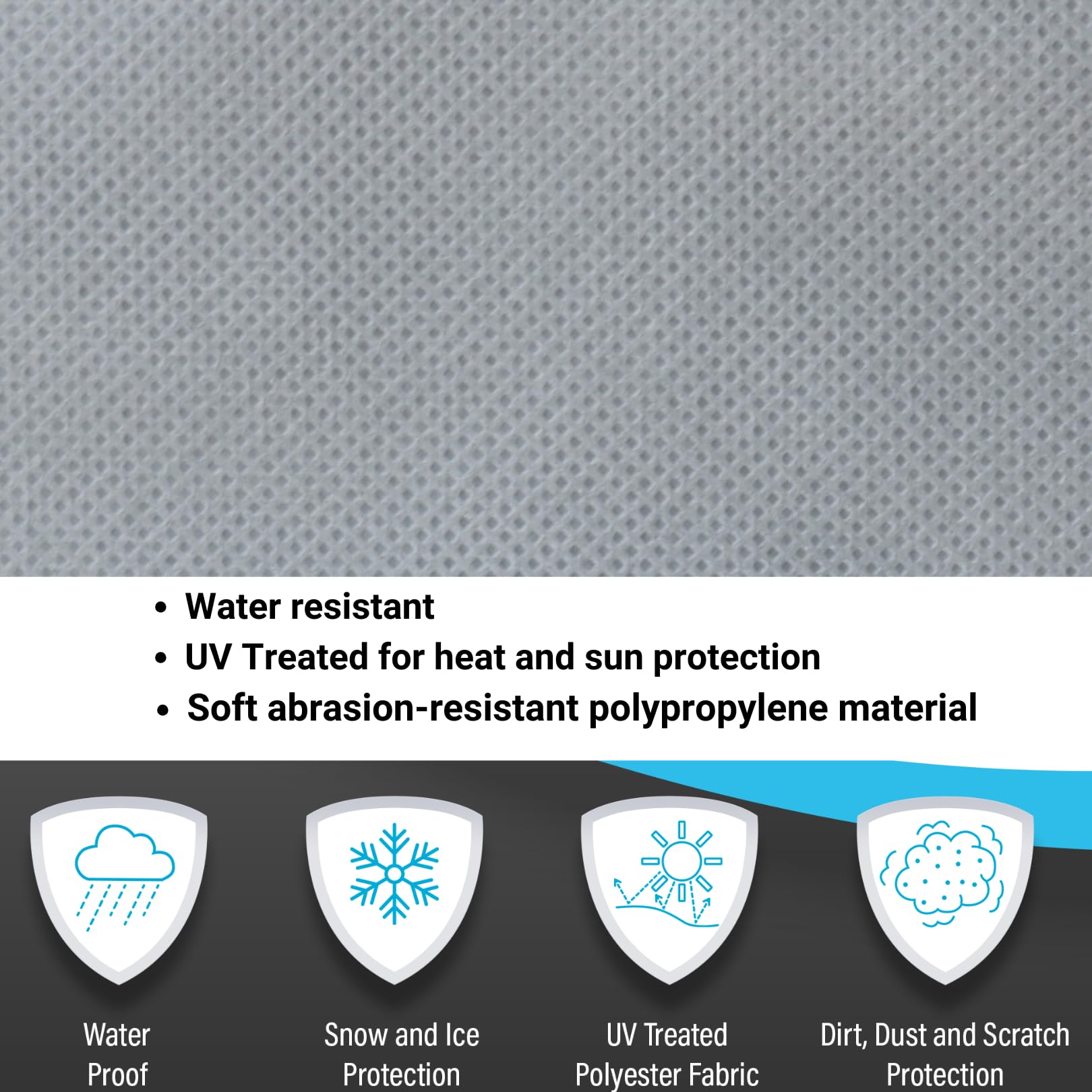 Savvycraft Economic Guard Travel Trailer Camper Cover, Breathable Rv Trailer Cover Fits 11 Feet To 13 Feet