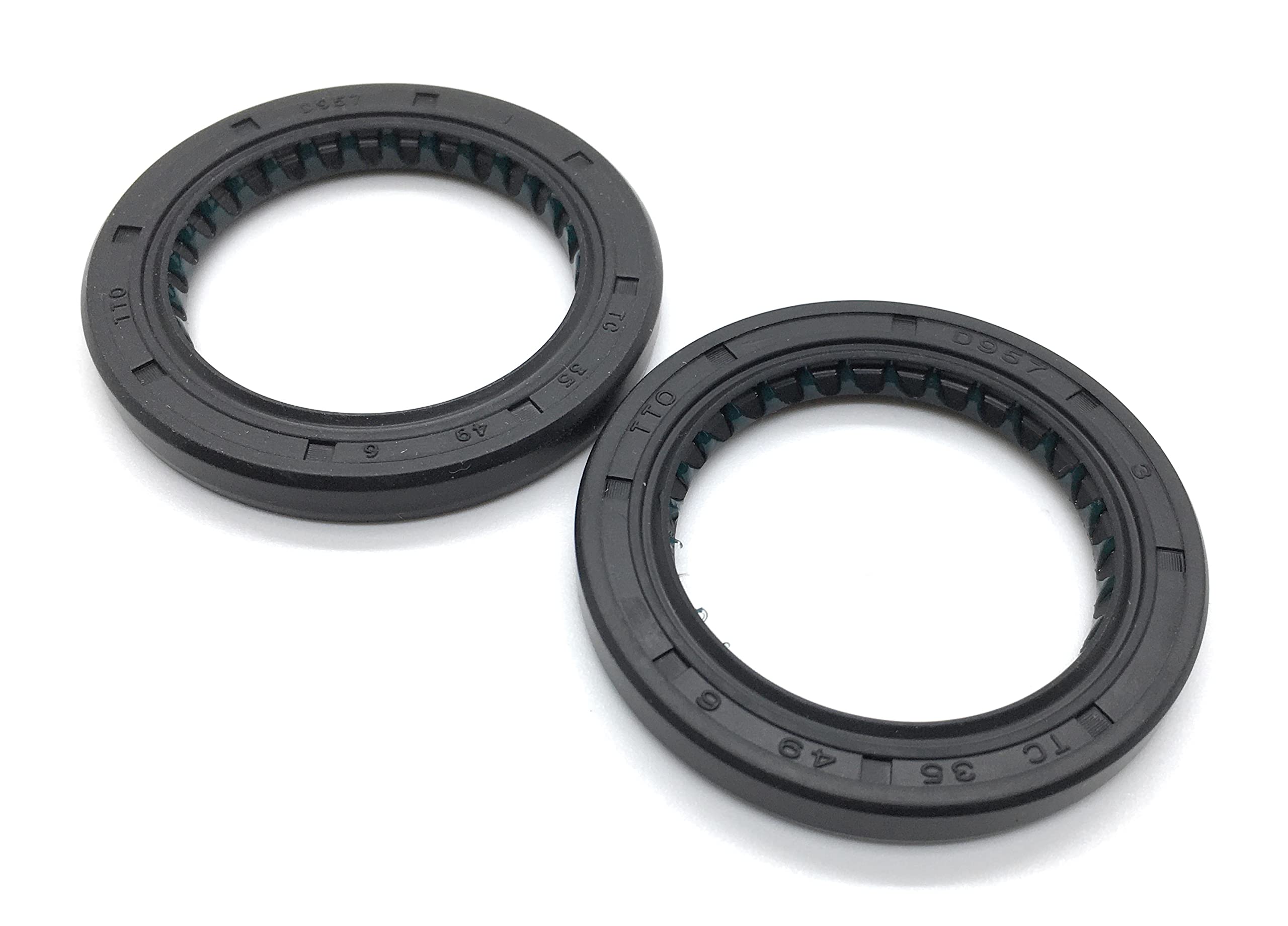 Replacementkits.Com Brand 2Pc Rear Differential/Final Gear Seal Fits Honda Trx 350,400,420,450 & 500 Rancher Forman Replaces 91252-Ha0-004