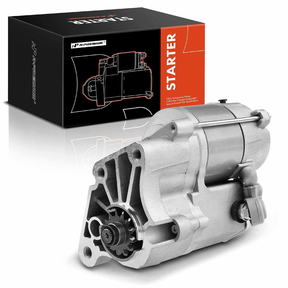 A-Premium Starter Motor Compatible with Chrysler 300 2005-2014 & Dodge Challenger 2009-2023, Charger 06-21, Magnum 05-08, 5.7L 6