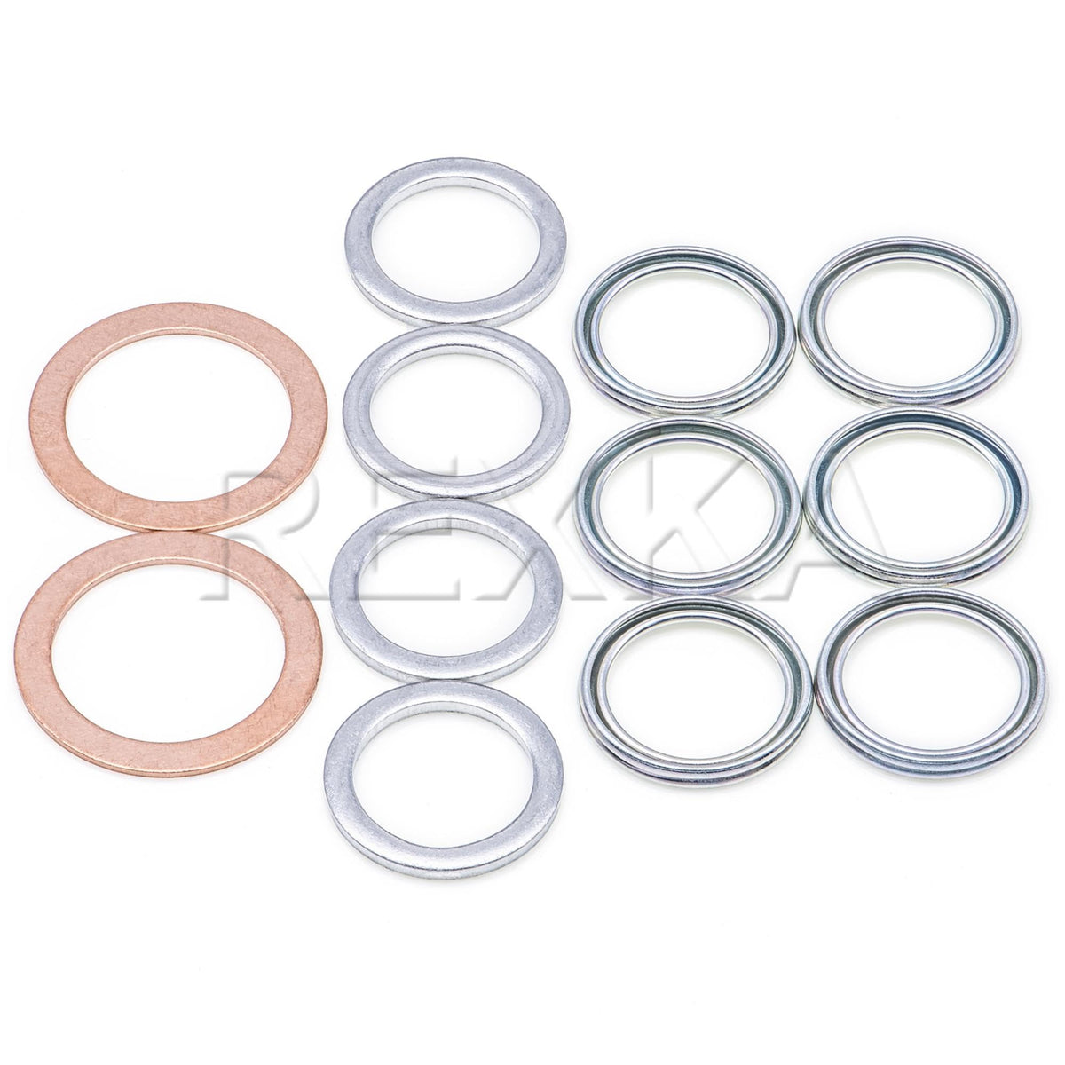 Rexka 12Pcs Transfer & Differential Service Gasket Kit Compatible With Toyota Lexus 4Runner Land Cruiser Tundra Tacoma Fj Cruise