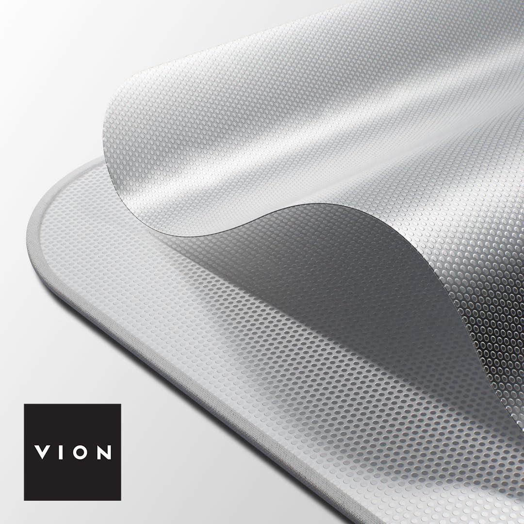 Vion Tesla Model Y Roof Sunshades (Roof Sunshades And 2 Triangular Windows Sunshades) - Precision Fit, No Sagging - Fits 2024-20