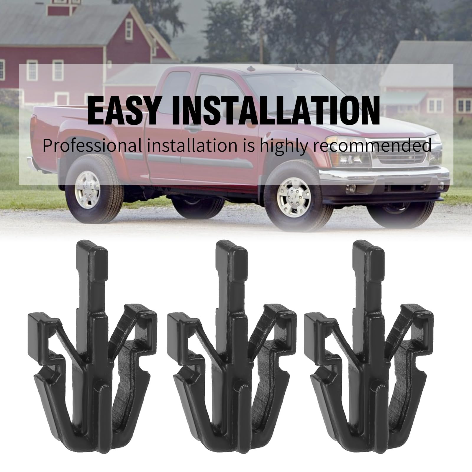 Hoypeyfiy 50 X Grille Retainer Clips For Chevy Gmc Colorado Canyon 2004-2012 New (50)