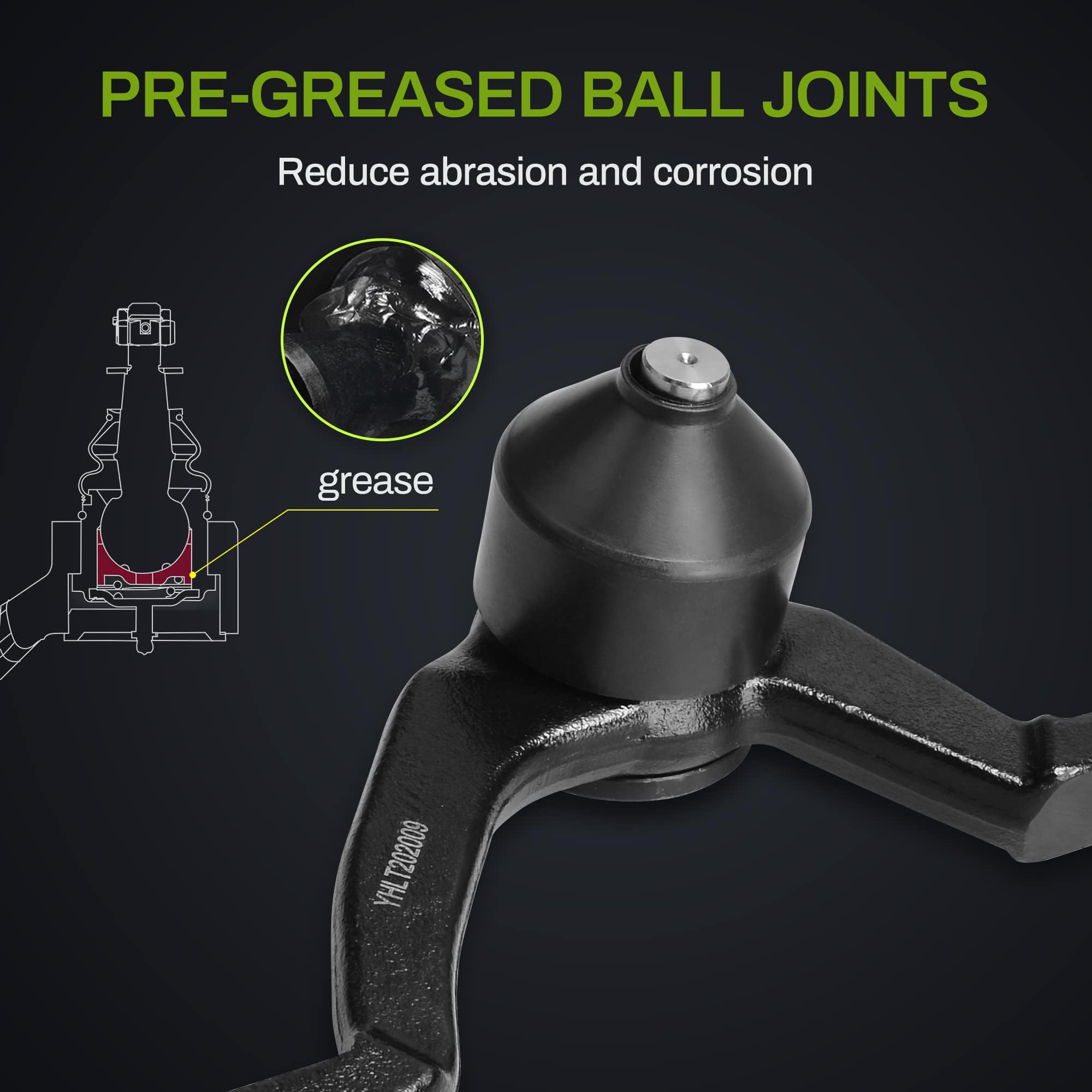 Autosaver88 Front Upper Control Arm Kit Compatible With Mazda B2500/B3000/B4000 1998-2001, Ford Explorer/Ranger 1995-2001, Mercu