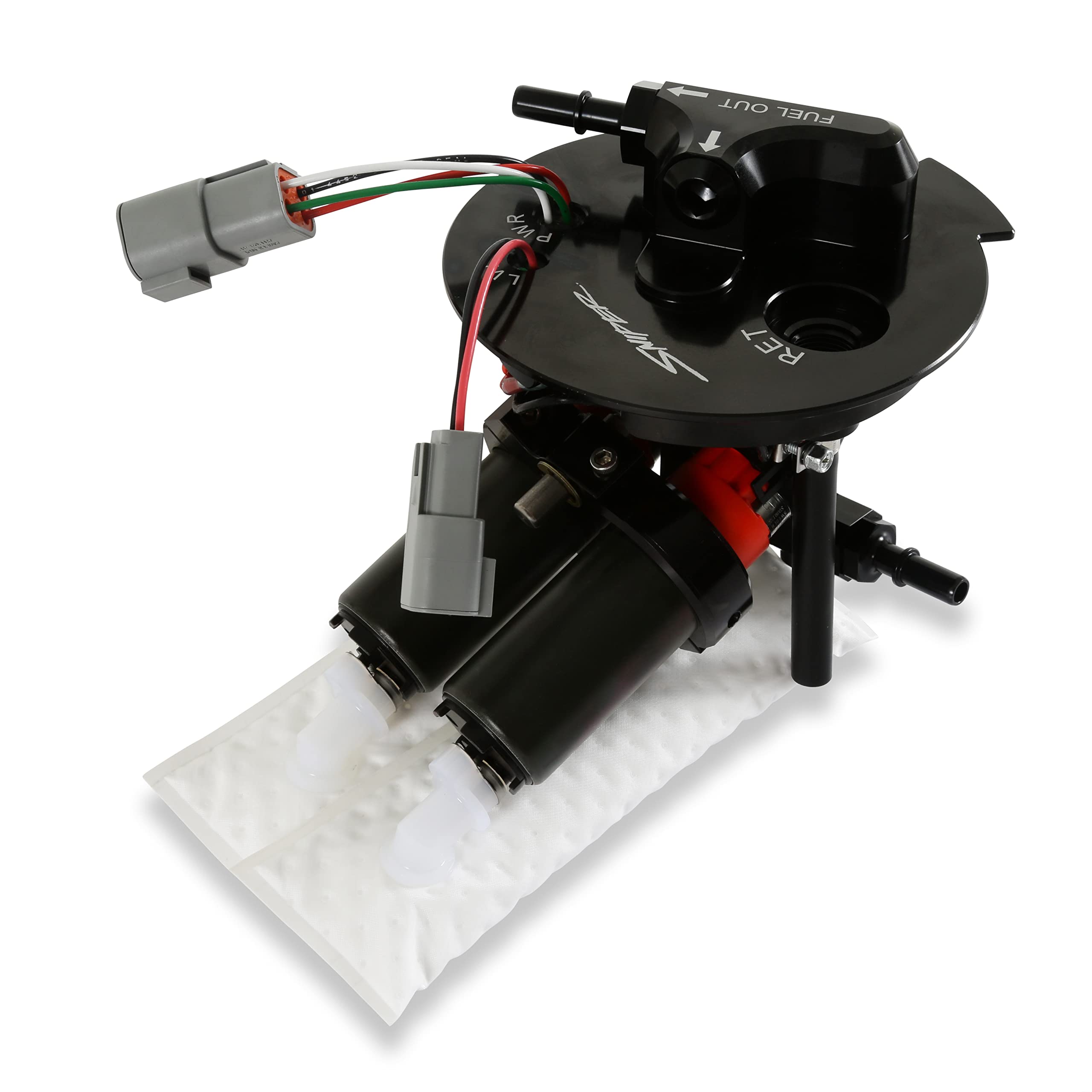 Holley 12-350 Dual 340 Lph Fuel Pump Module