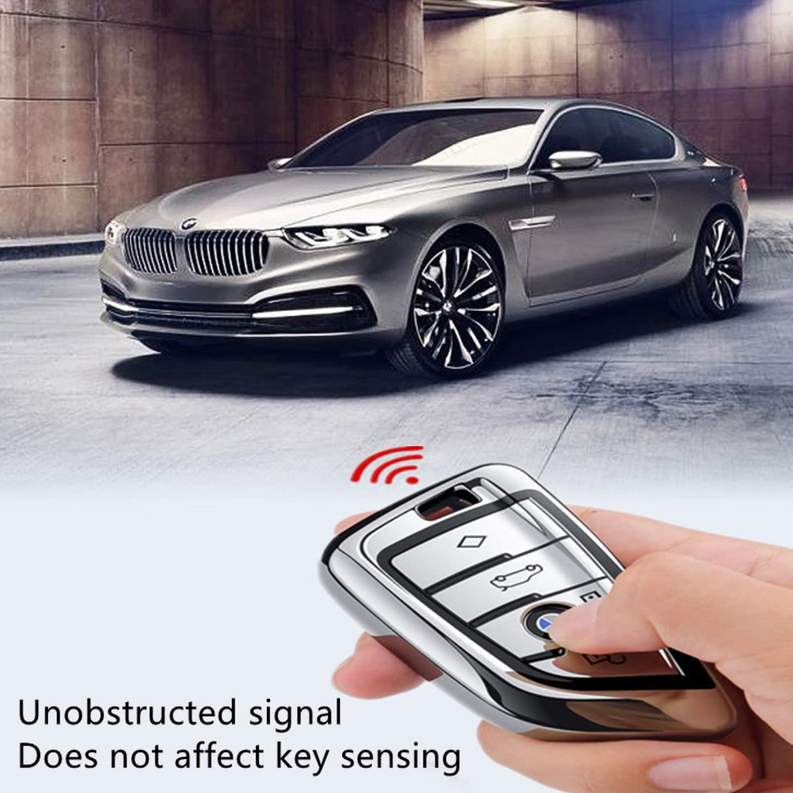 Creativity Suitable For Bmw Key Fob Cover. Advanced Soft Tpu Key Box Is Compatible With F30 F45 F55 G20 G30 X1 X3 X4 X5 X6 X7 3