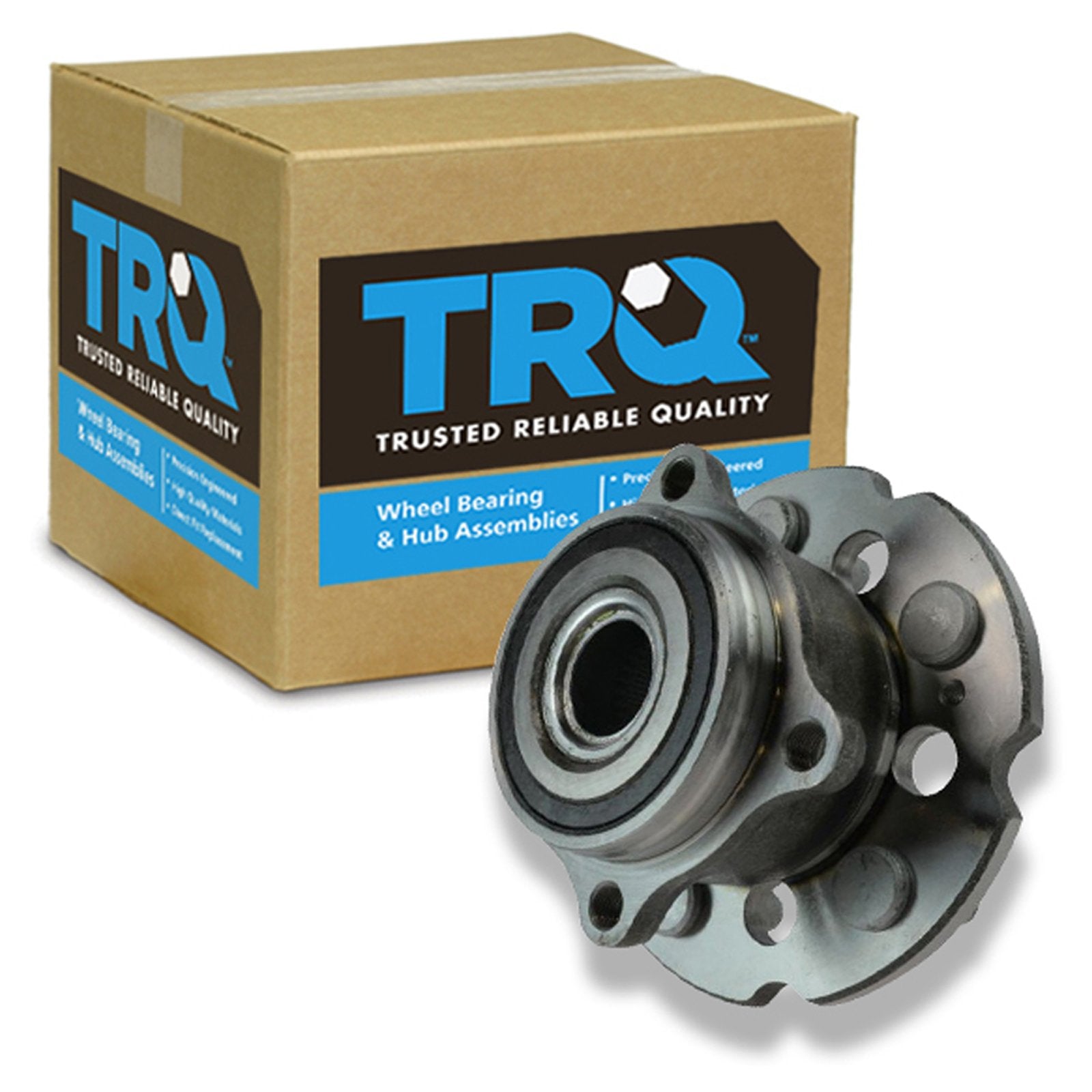 Trq Rear Left Right Wheel Hub Bearing Assembly Driver Passenger Side Compatible With 2007-2013 Acura Mdx 2010-2013 Zdx 2009-2015
