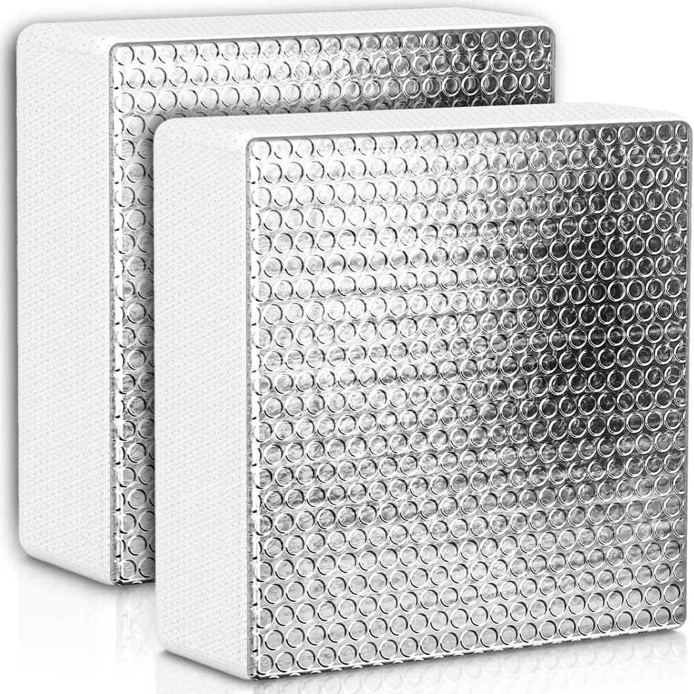 SIKADEER RV Vent Insulator Energy Saving RV Skylight Cover 14x14, 2 Pack