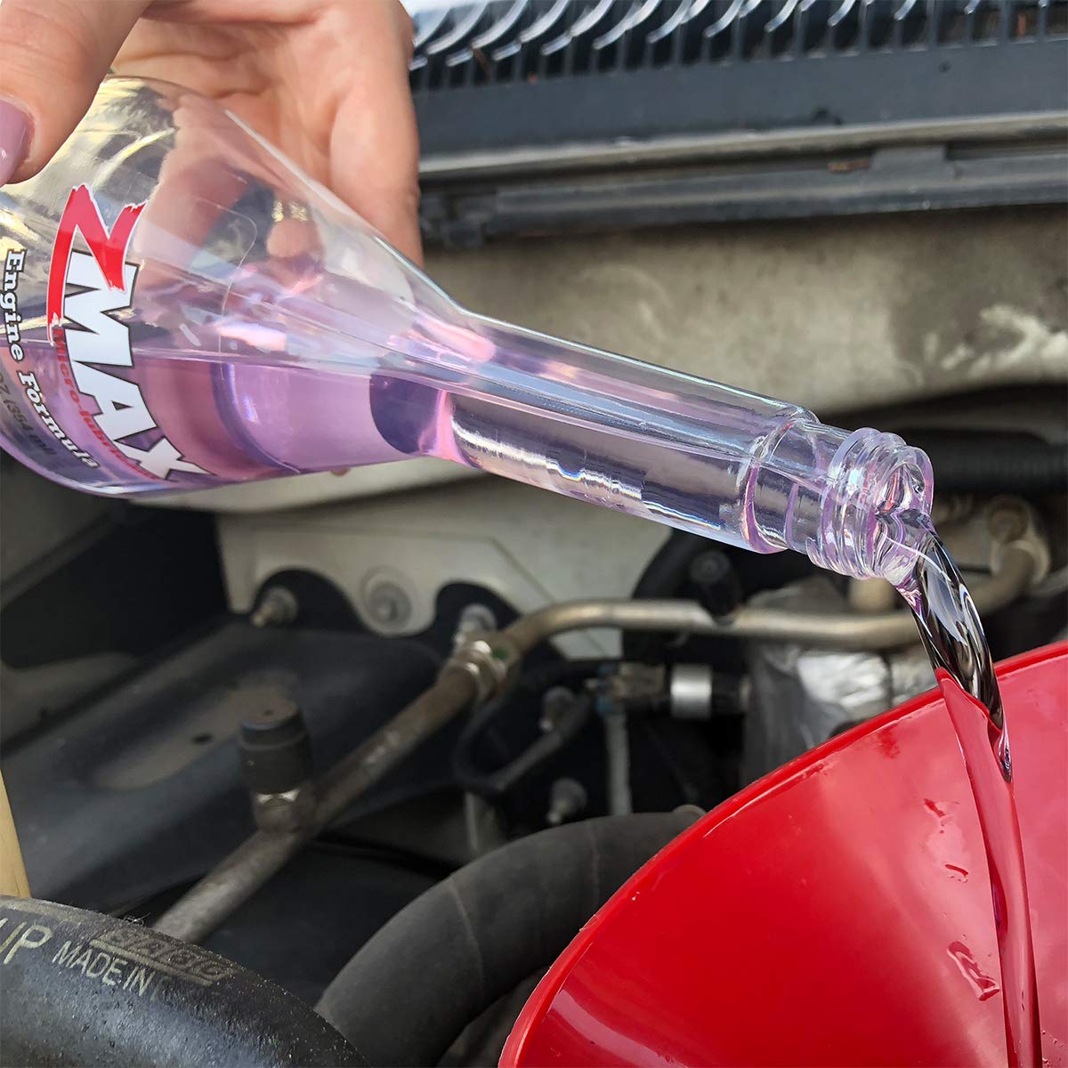 Zmax 51-212 - Engine Formula - Easy To Use - Engine Treatment - Reduces Carbon Build-Up, Lubricates Metal, Extends Life Of Car O