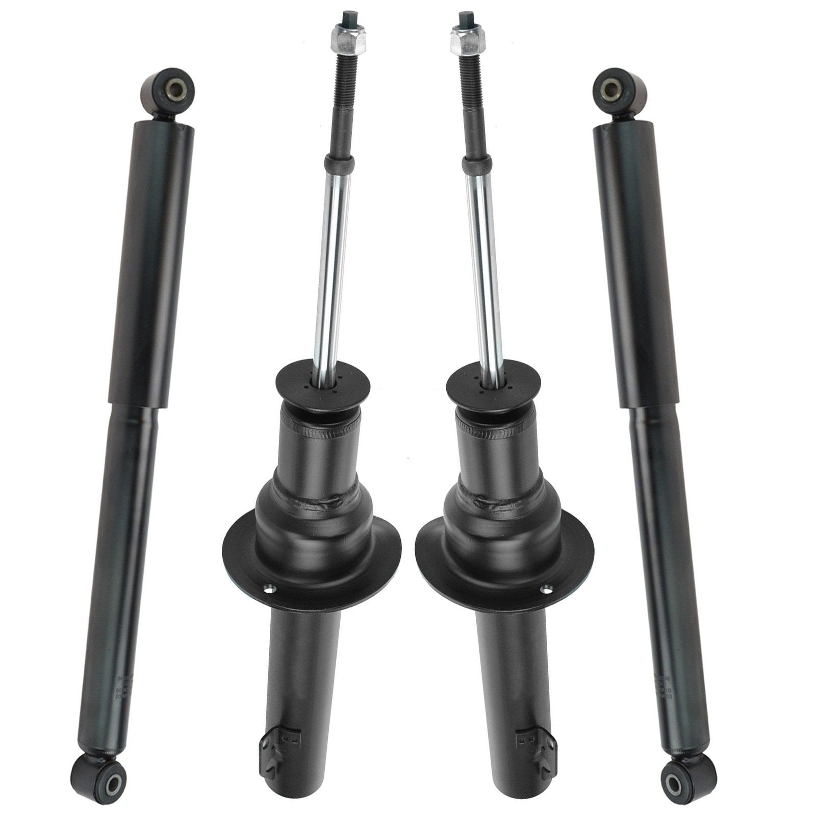Trq Front And Rear Shock Absorber Set Compatible With 2006-2010 Jeep Commander 2005-2010 Grand Cherokee