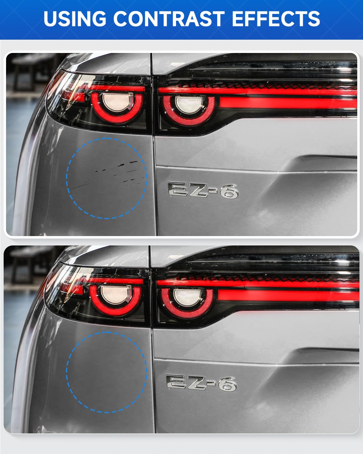 RSACET 45P Sonic Silver Metallic Touch Up Paint Compatible with Mazda Exact Match Touch Up Paint Car Scratch Repair