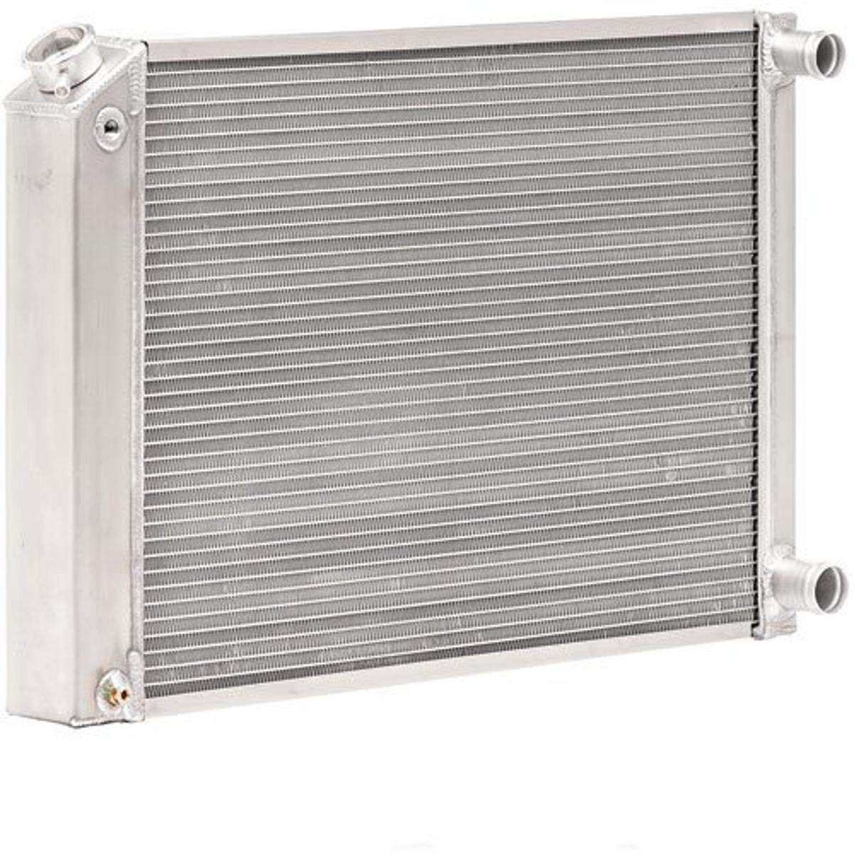 Be Cool 35223 bone Yard LS Swap Crossflow Radiator Dual PASS with 1-3/8'' Inlet, & 1-1/2'' Outlet, 1 Pack