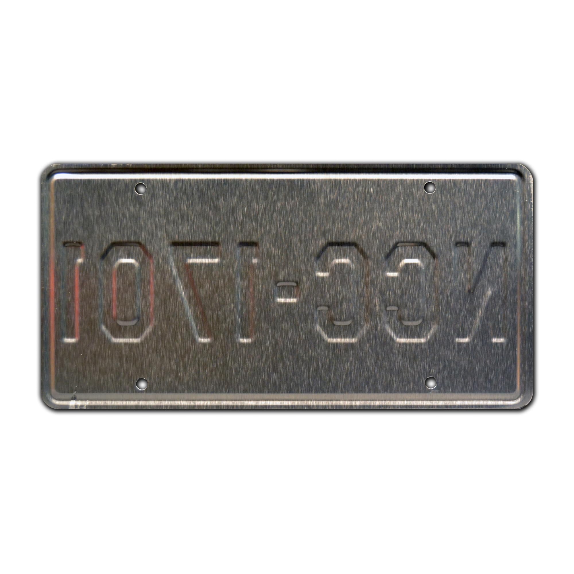 Uss Enterprise | Ncc-1701 | Metal Stamped License Plate