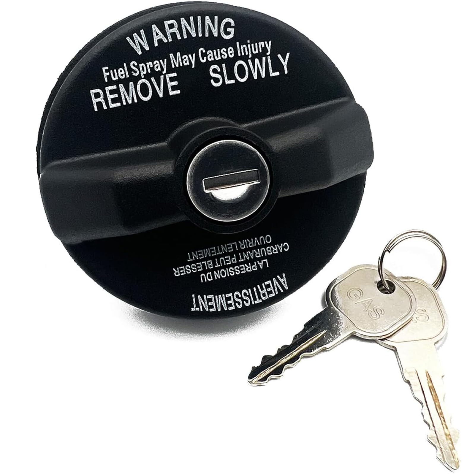 Jkorkm Locking Gas Cap, Lock Fuel Cap Replace 05278655Ab, 5278655Ab Chrysler Dodge Jeep Ram - Challenger Grand Caravan 1500, Che