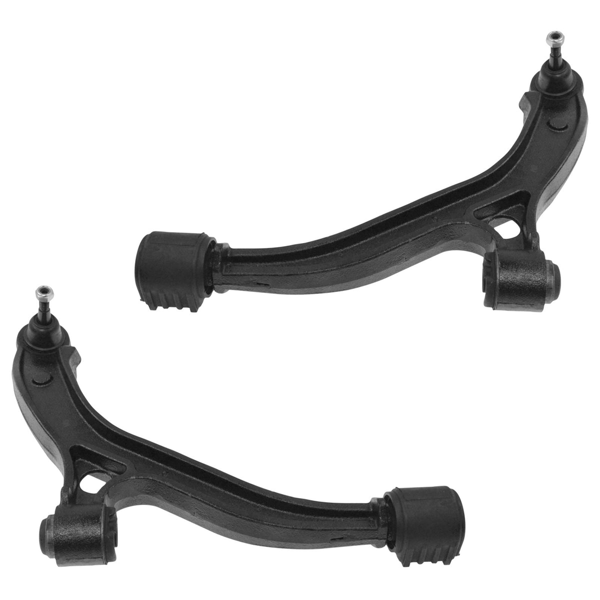 Trq Front Lower Control Arm With Ball Joint Set Compatible With 2001-2007 Chrysler Town & Country 2001-2003 Voyager Dodge Carava