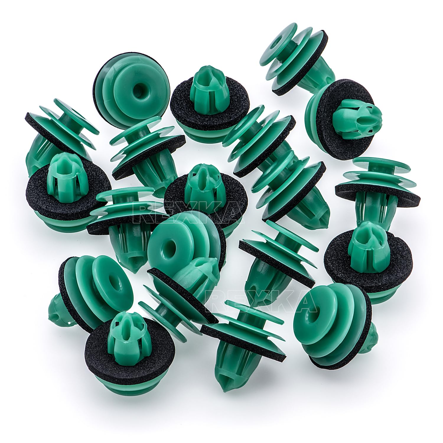 Rexka 20Pcs Door Trim Panel Garnish Retainer Clip 91560-Tg1-T01 For Honda Accord Civic Cr-V Fit Hr-V Odyssey Pilot Ridgeline