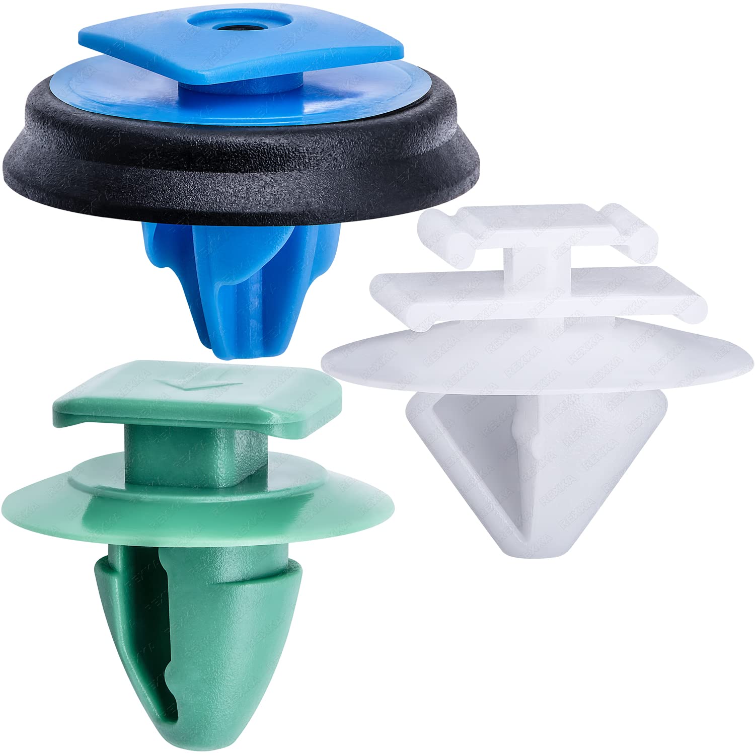 Rexka 20 Sets Fender Flare Trim Door Moulding Clips Kits For Jeep Renegade Fiat 500 5Sr17Jxwaa 68102758Aa 68241251Aa