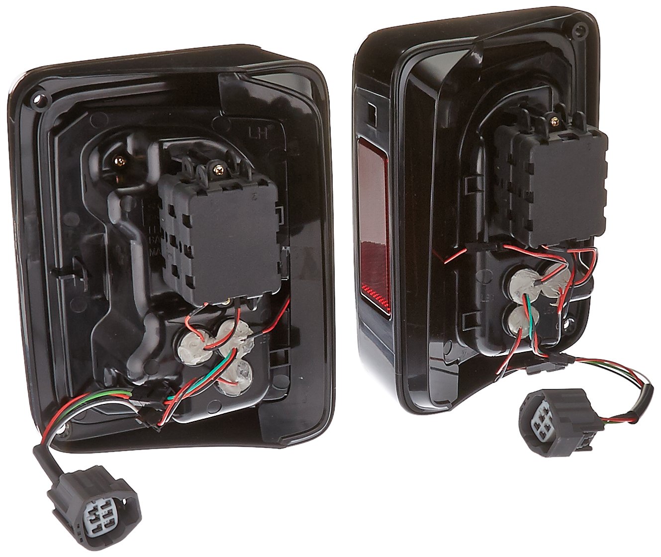 Spyder 5070395 Jeep Wrangler (Jk Jku) 07-18 Led Tail Lights - Black