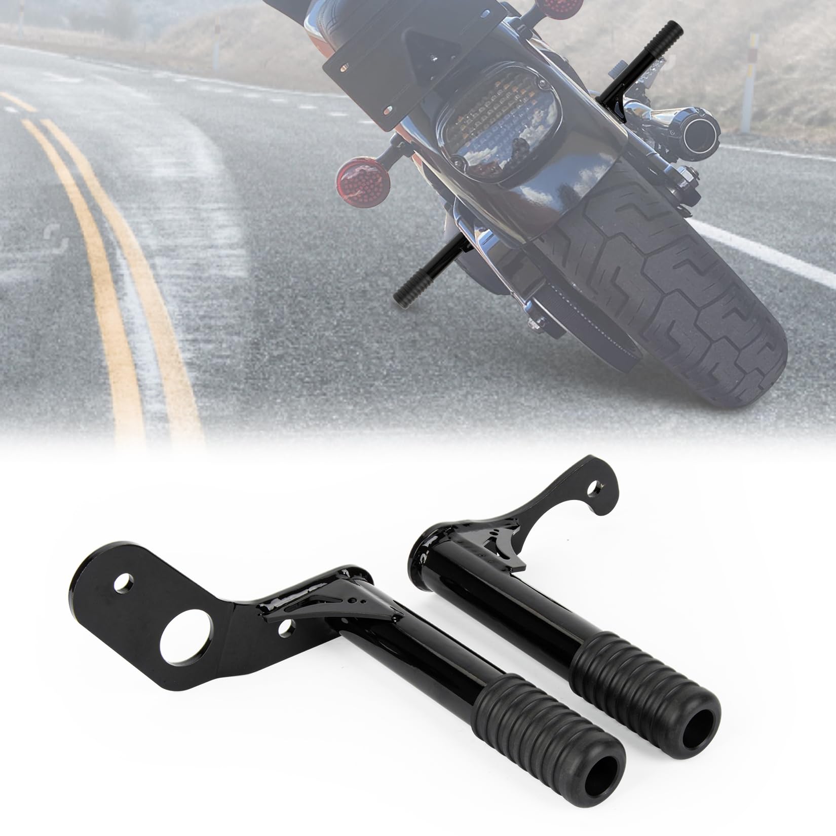 Motorcycles Passenger Peg Crash Bar Frame Slider 2-in-1 for Softail Street Bob Fat Bob Low Rider Heritage Classic 2018 2019 2020