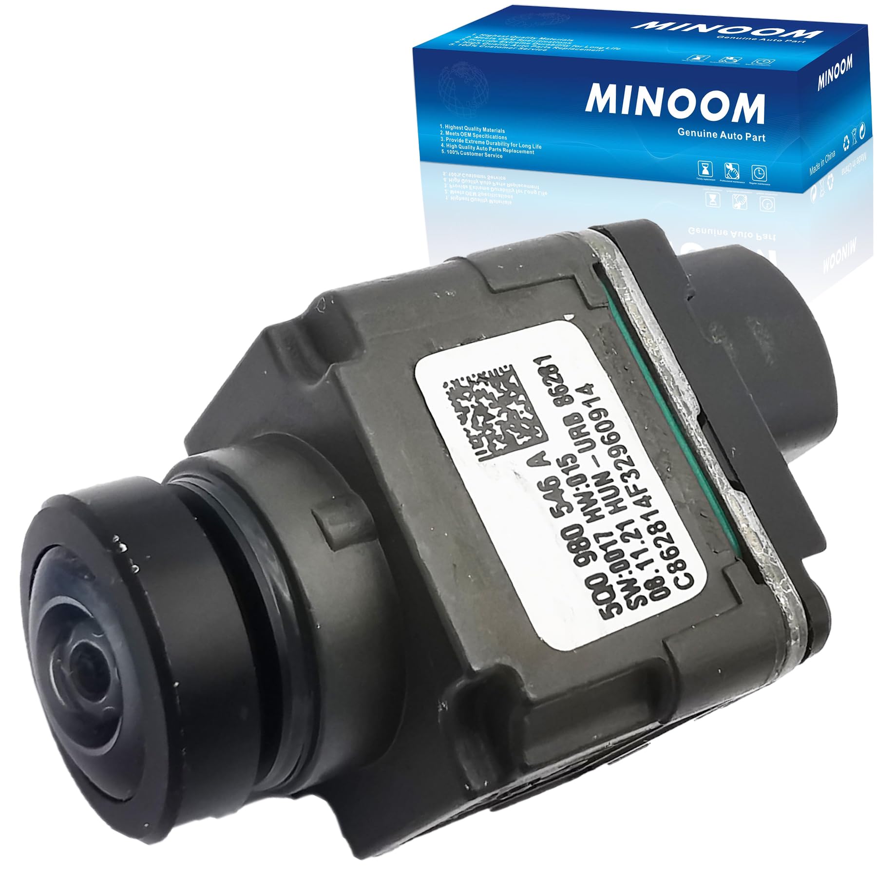 Minoom 5Q0980546A Front View Backup Parking Camera 360 Environment Surround Camera Replacement For Audi A4 A5 Q3 Q5 S4 S5 Bentle