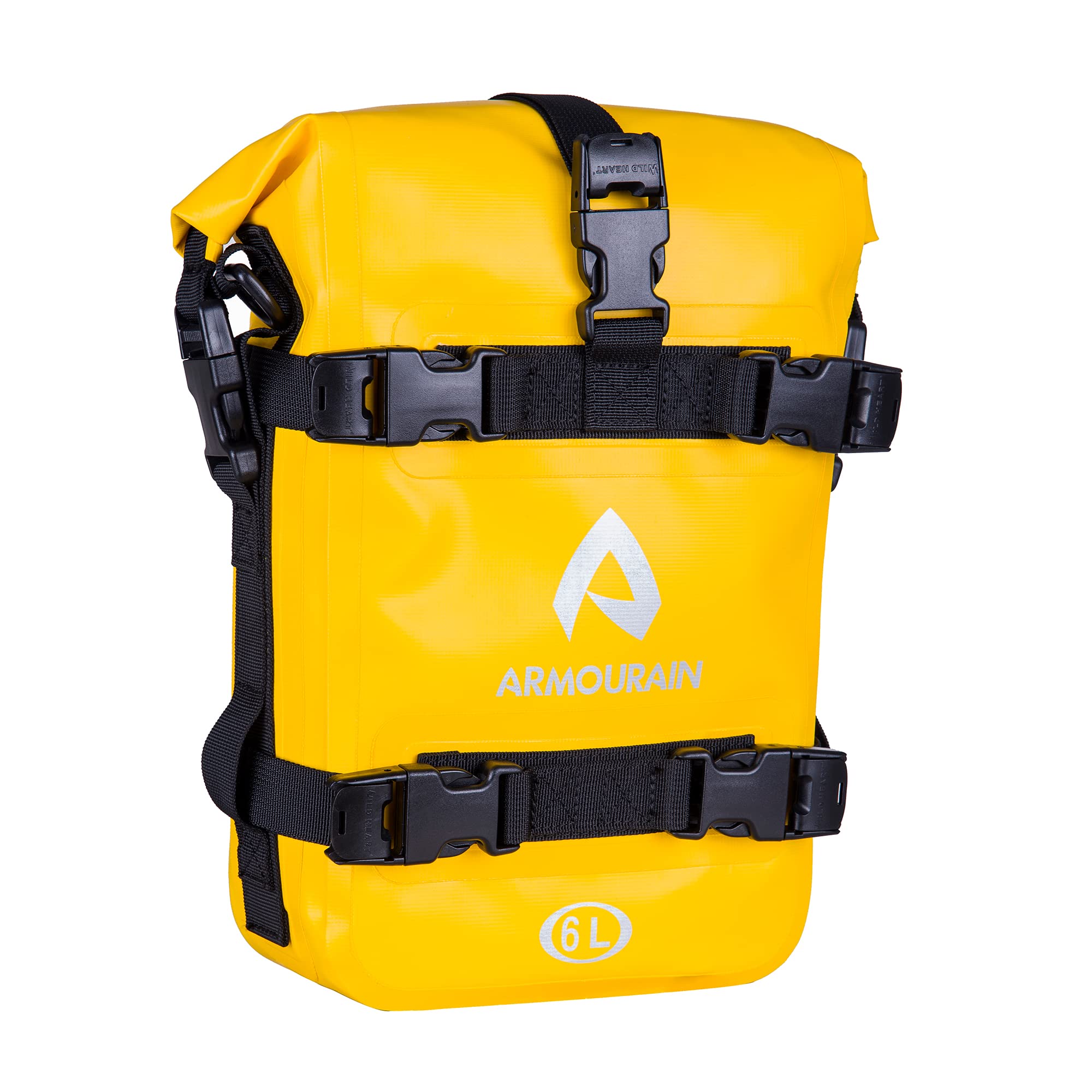 ARMOURAIN Motorcycle Bumpers Bag Waterproof 6L Motor Crash Bar Bag with Shoulder Strap Motorcycles Side Frame Bag Riding Tools A