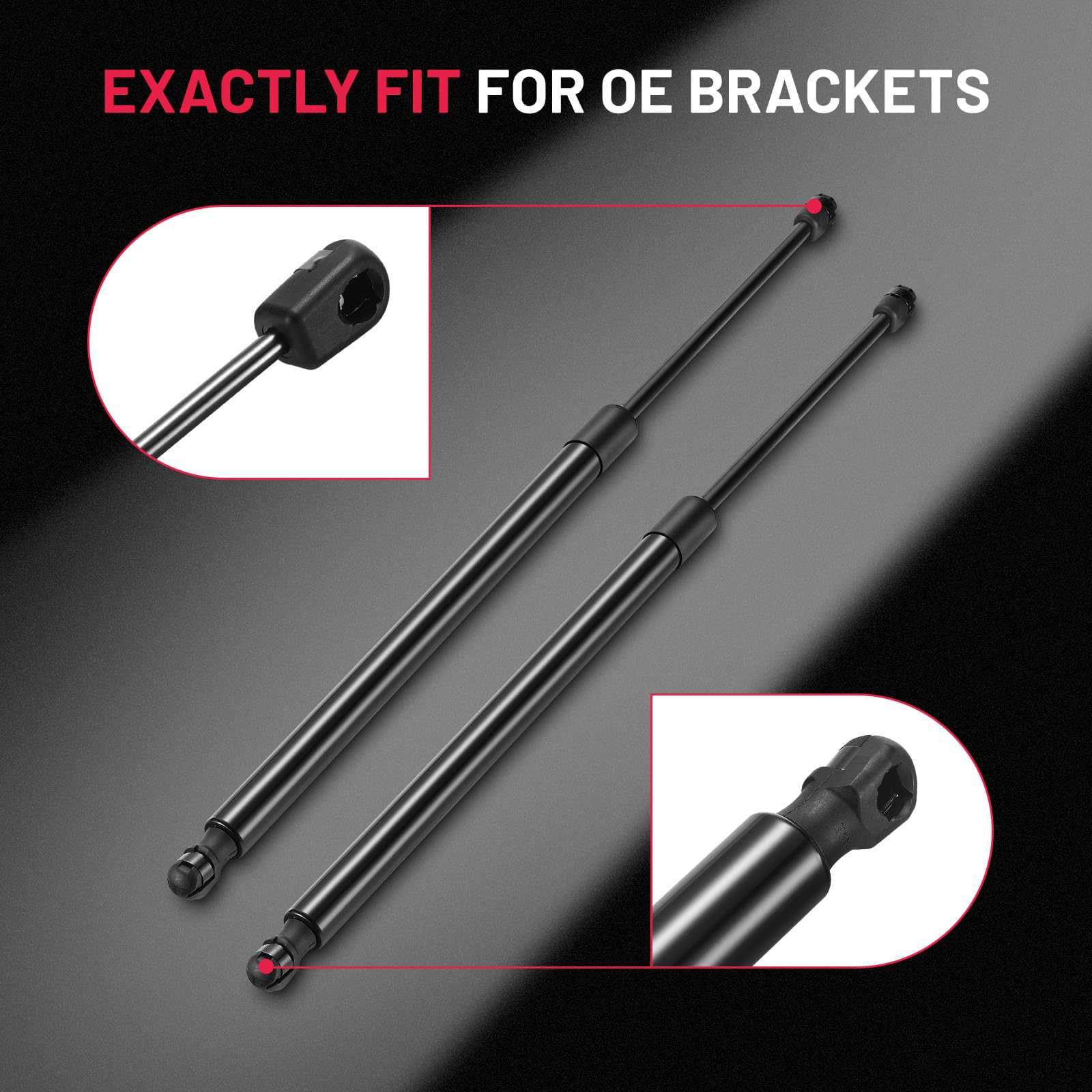 Bdfhyk 2 Pcs Rear Hatch Liftgate Lift Supports Trunk Struts Gas Struts Spring Shocks Compatible With Chevrolet 2007-2014 Suburba