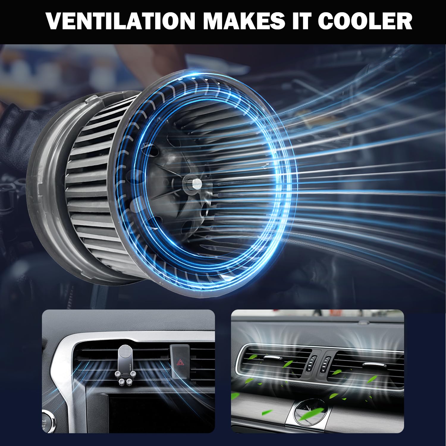 Aspligo 700253 Ac Heater Blower Motor Fan Fit For Nissan Rogue Rogue Select Sentra 27225-Et10A, 27225-Jm01B, Ni3126125, 27225Et0