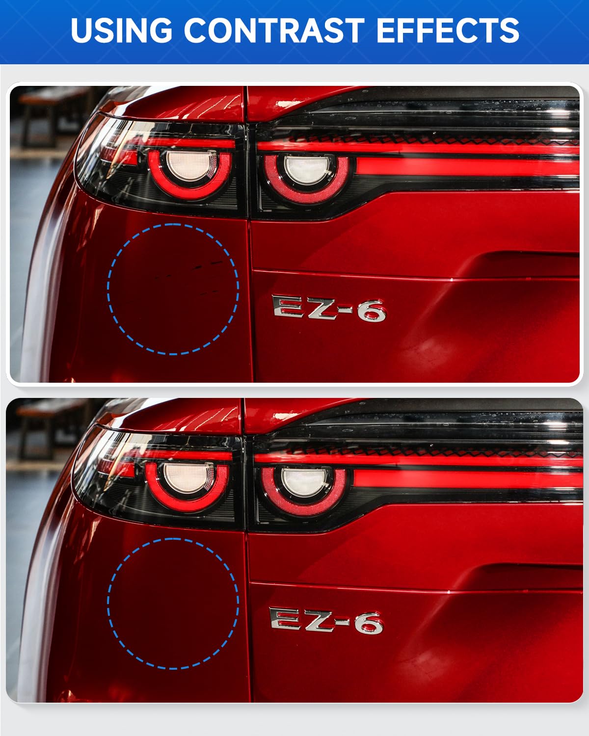 RSACET 41V Soul Red Metallic Tricoat Touch Up Paint Compatible with Mazda Exact Match Touch Up Paint Car Scratch Repair
