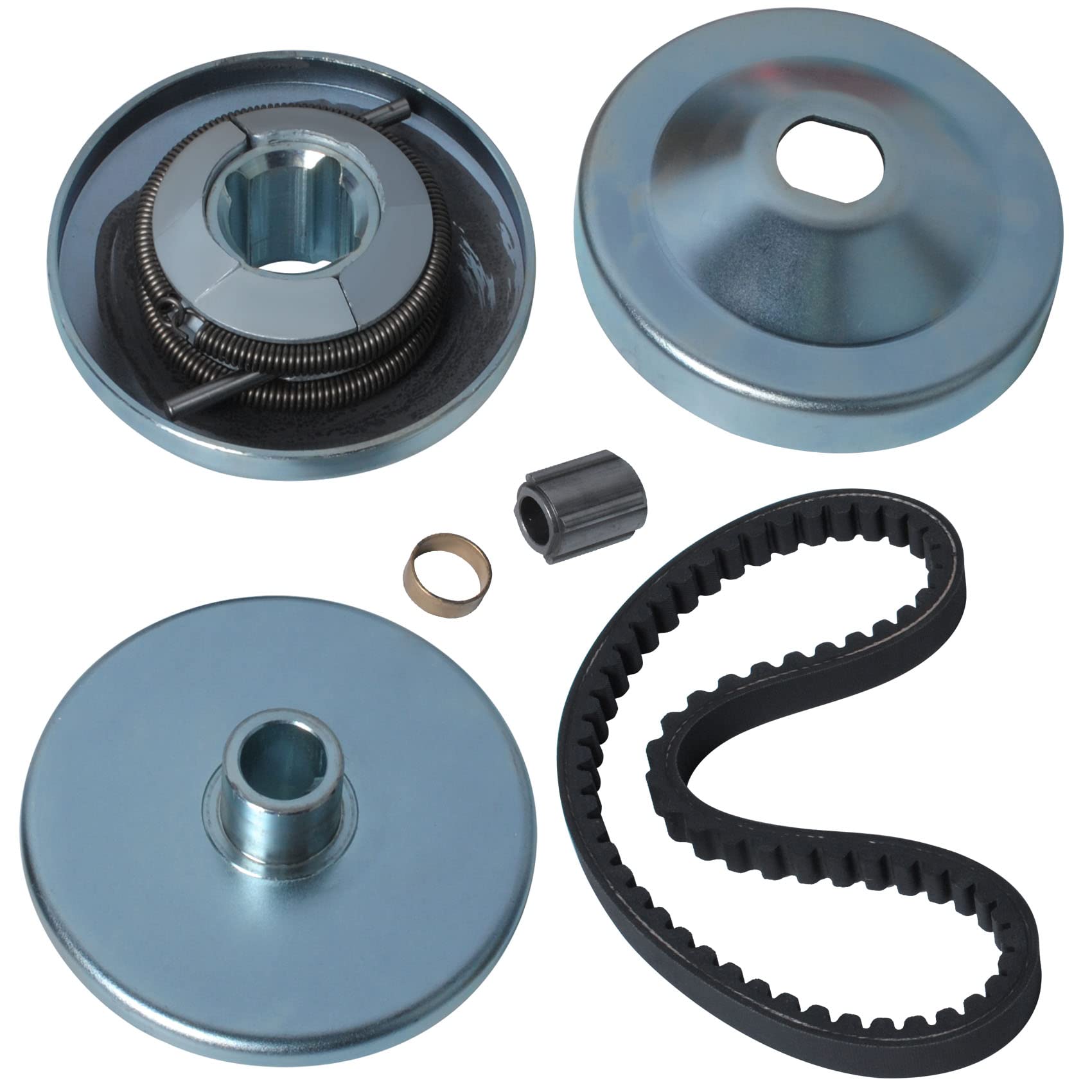 30 Series Torque Converter Clutch, 3/4'' Bore with 203589 Go Kart Drive Belt for Compatible with Comet 219552, TAV2 30-75 Manco 