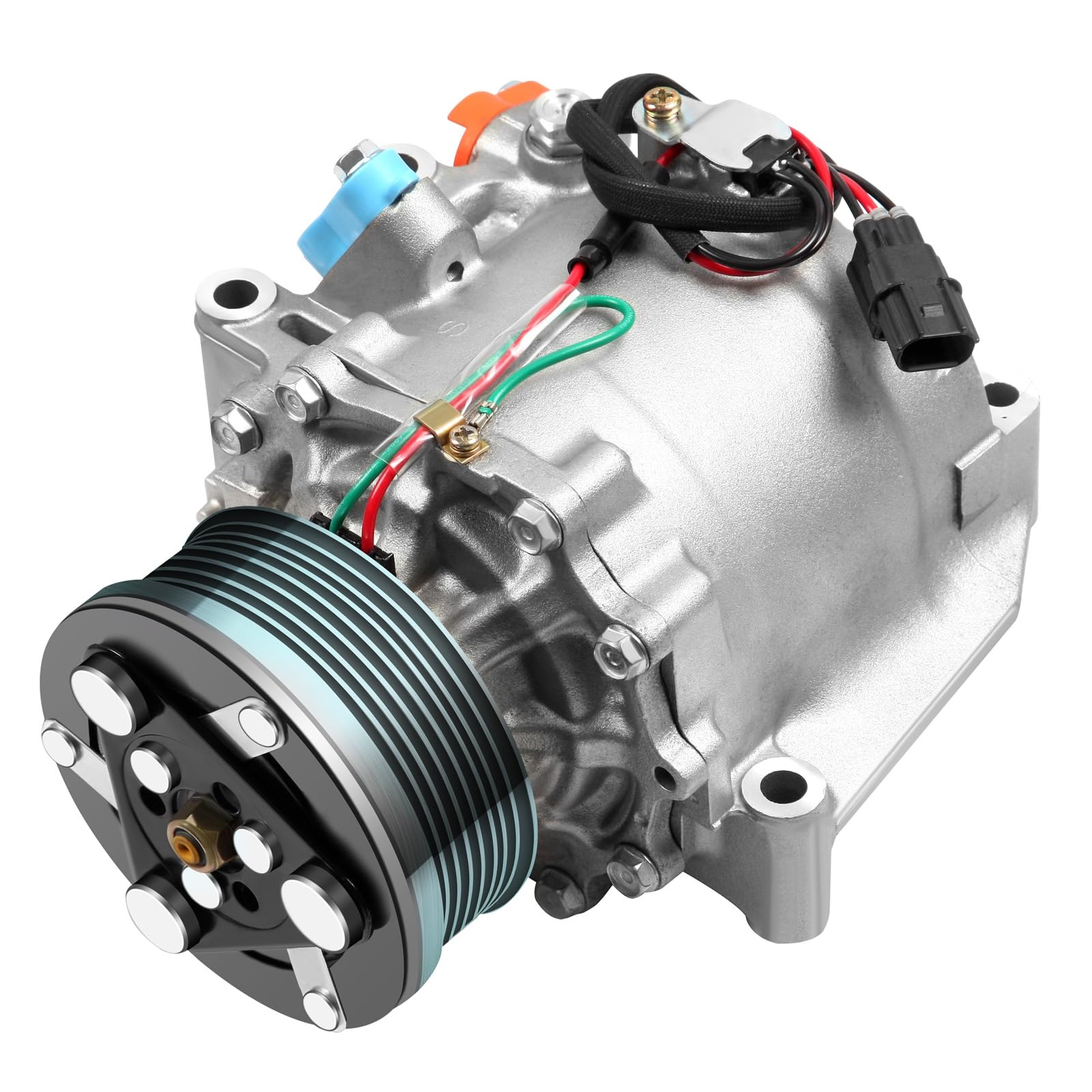 Eccpp Ac Compressor With Clutch 2006-2011 Fit For Honda Civic 1.8L Air Conditioning Compressor Rapid Cooling Trse07