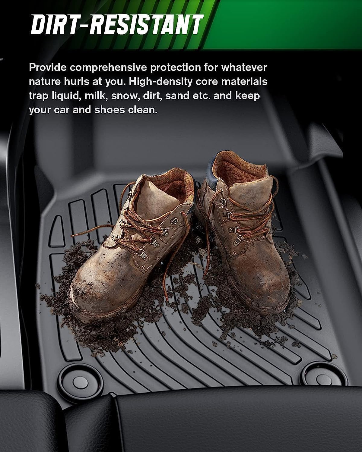 Viwik Floor Mats & Cargo Liners For Jeep Grand Cherokee 2025 2024 2023 2022, Anti Slip 3D Floor Liners, Tpe Waterproof Car Mats,