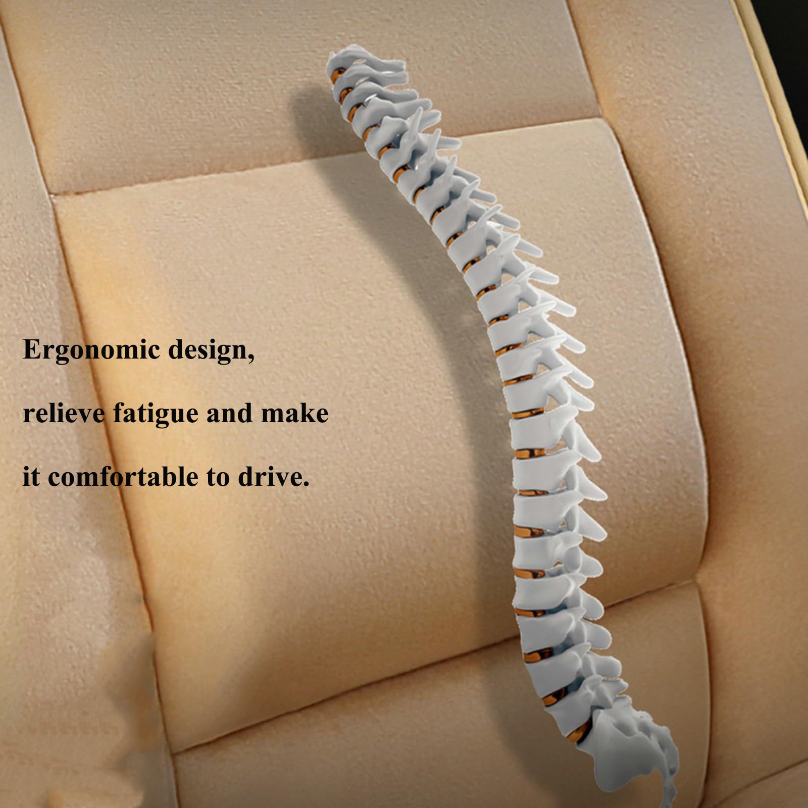 Chifengzun 2Pcs Fuzzy Car Seat Covers Front Car Seat Cushion For Mazda Cx-5 Cx5 3 6 Cx-9 Cx9 Cx-3 Speed 3 5 Cx 7 2 Tribute 9 929 Demio 121 Bt50 (Beige)