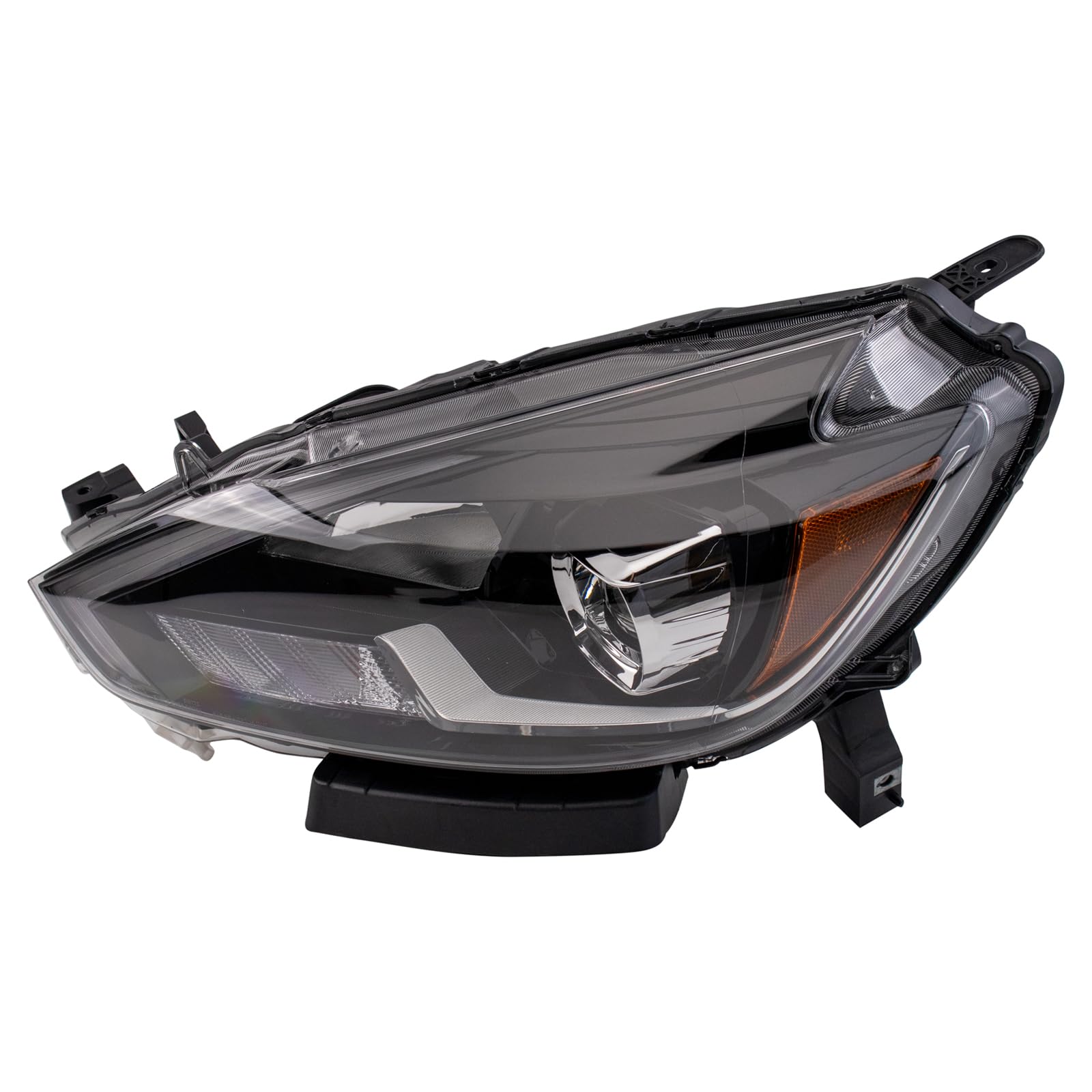 Trq Headlight Assembly Set Headlights Driver & Passenger Side Compatible With 2016 Nissan Sentra Ni2502246 Ni2503246