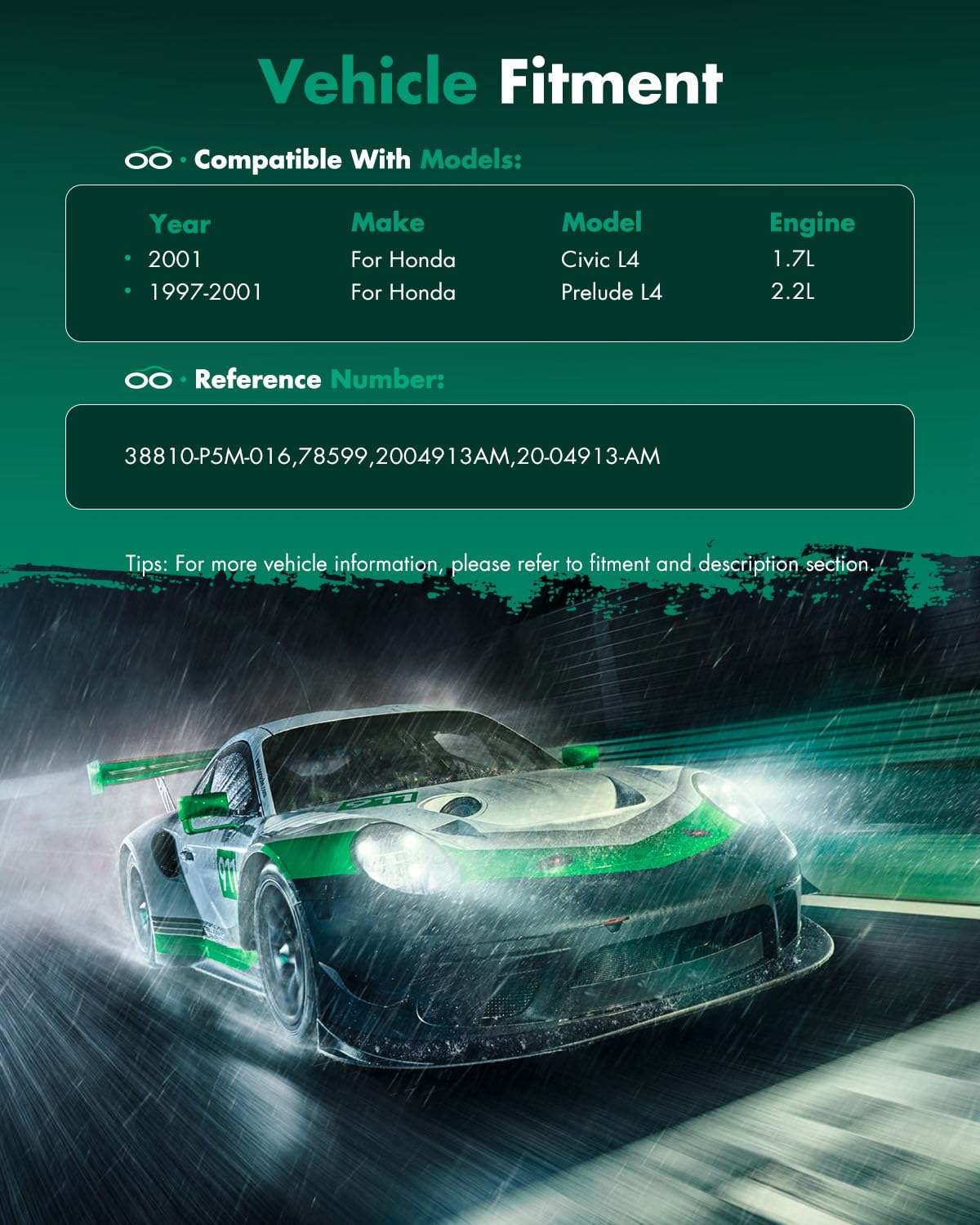 Scitoo Ac Compressor Fit For H-Onda Prelude 2.2L 2001 For H-Onda Civic For A-Cura El 1.7L 1997 1998 1999 2000 2001