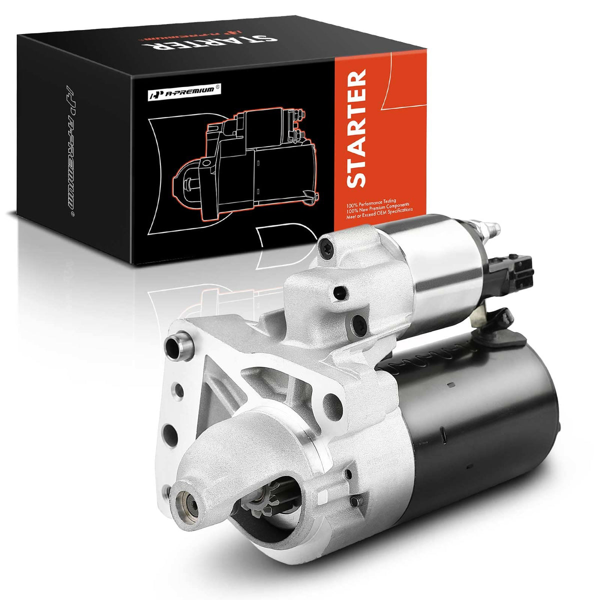 A-Premium Starter Motor Compatible with Mini Cooper 2007-2015, Cooper Countryman 2014-2016, Cooper Paceman 2013-2016, L4 1.6L, 1