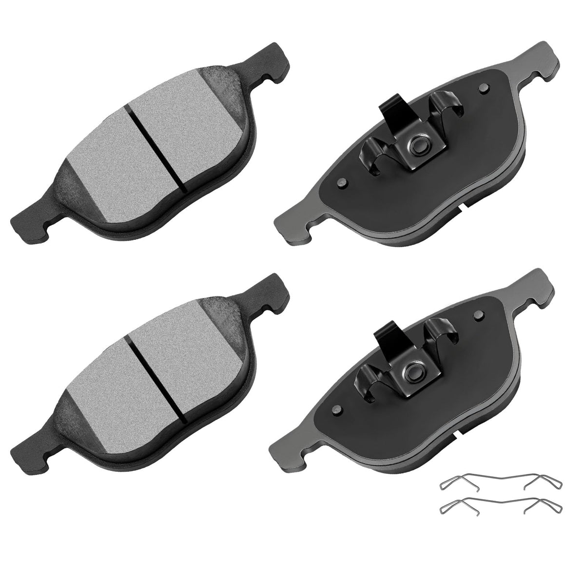 Cciyu D1044 Front Ceramic Disc Brake Pads Kit For Ford C-Max Ecosport Escape Focus Transit Connect For Mazda 3 3 Sport 5 For Vol