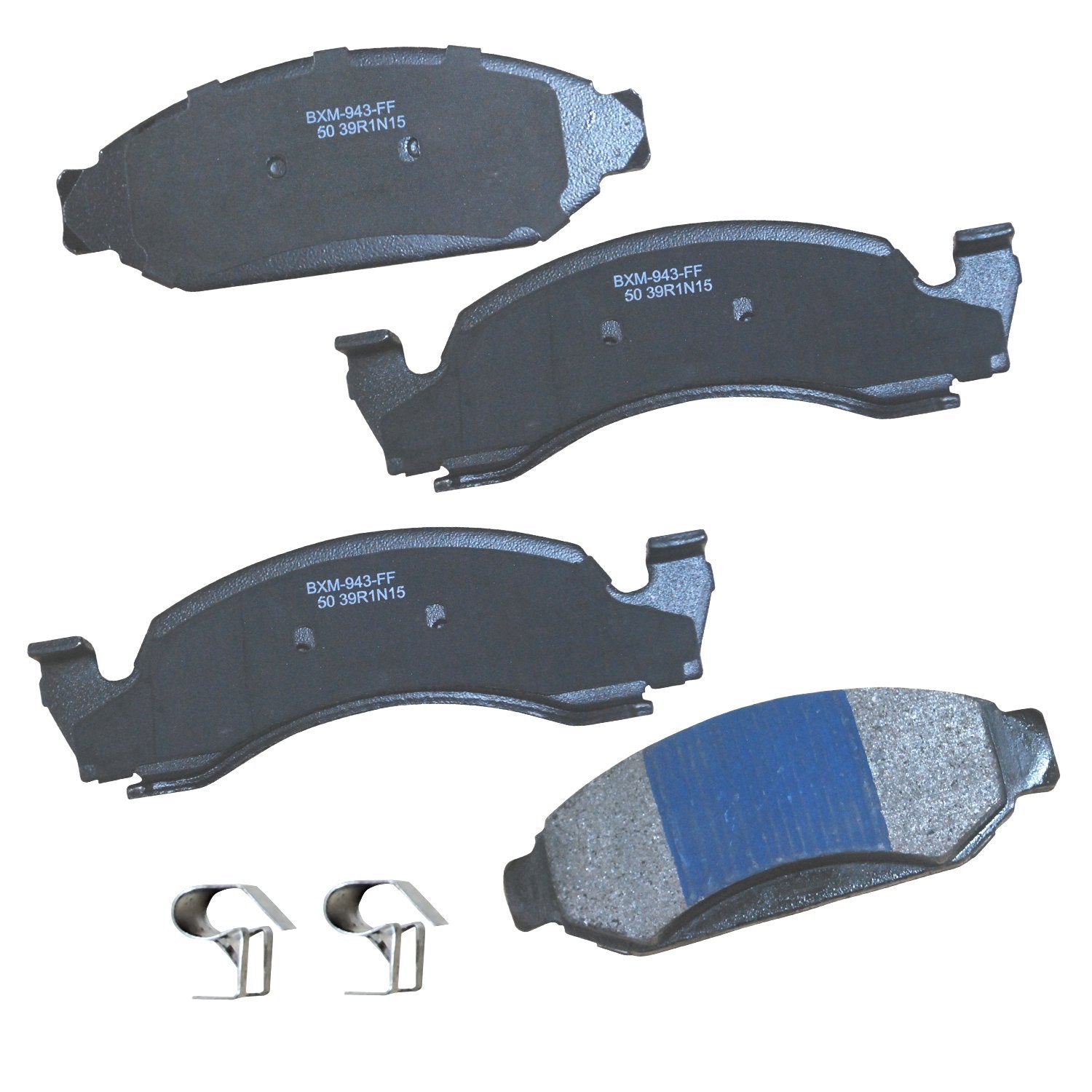 Bendix Premium Sbm50 Brake Pads For Ford Bronco,Country Sedan,Squire,Custom,500,E-100 Econoline,Club Wagon,E-150,Elite,F-100,F-1