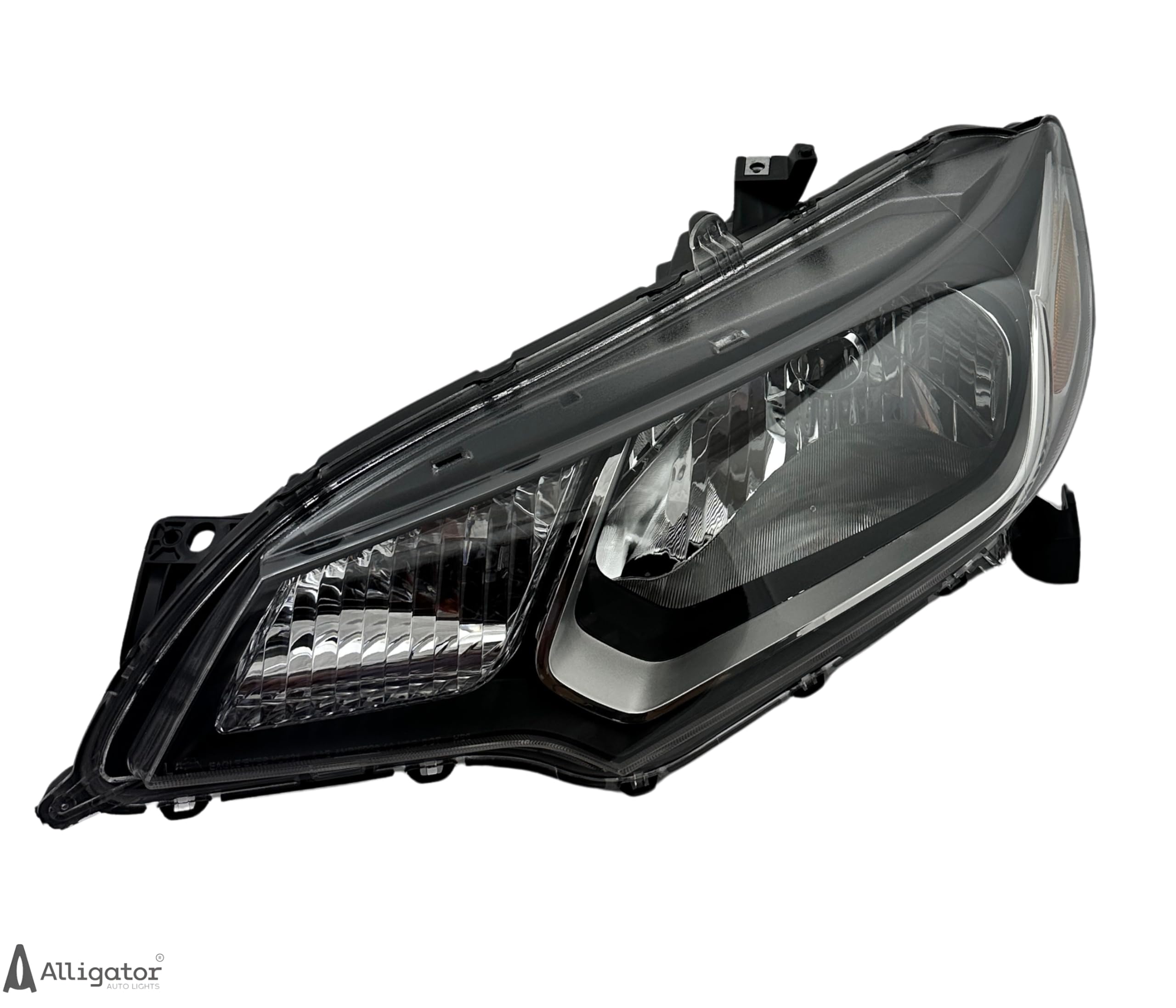 Headlight Replacement For Honda Fit 2015 2016 Dot/Sae Compliant Halogen Headlamp Assembly With Bulbs, Left/Driver Side 33150-T5A-A01 / Ho2502160