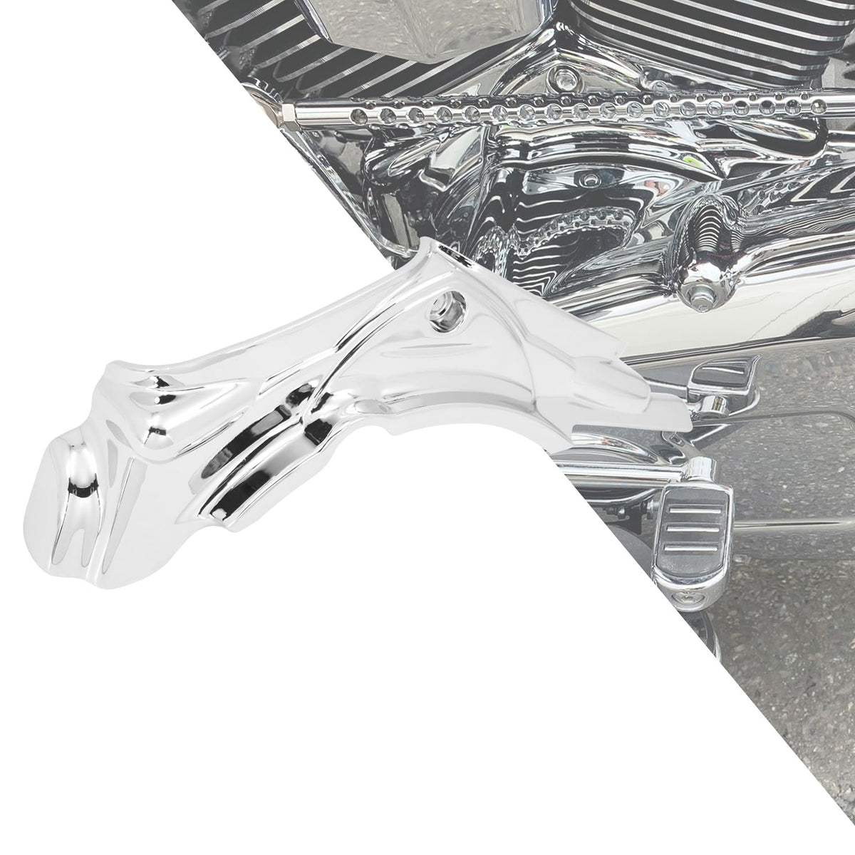 Hdbubalus Motorcycle Cylinder Base Side Covers Fit For Harley Touring Road King WBCARB07BTTRG1T
