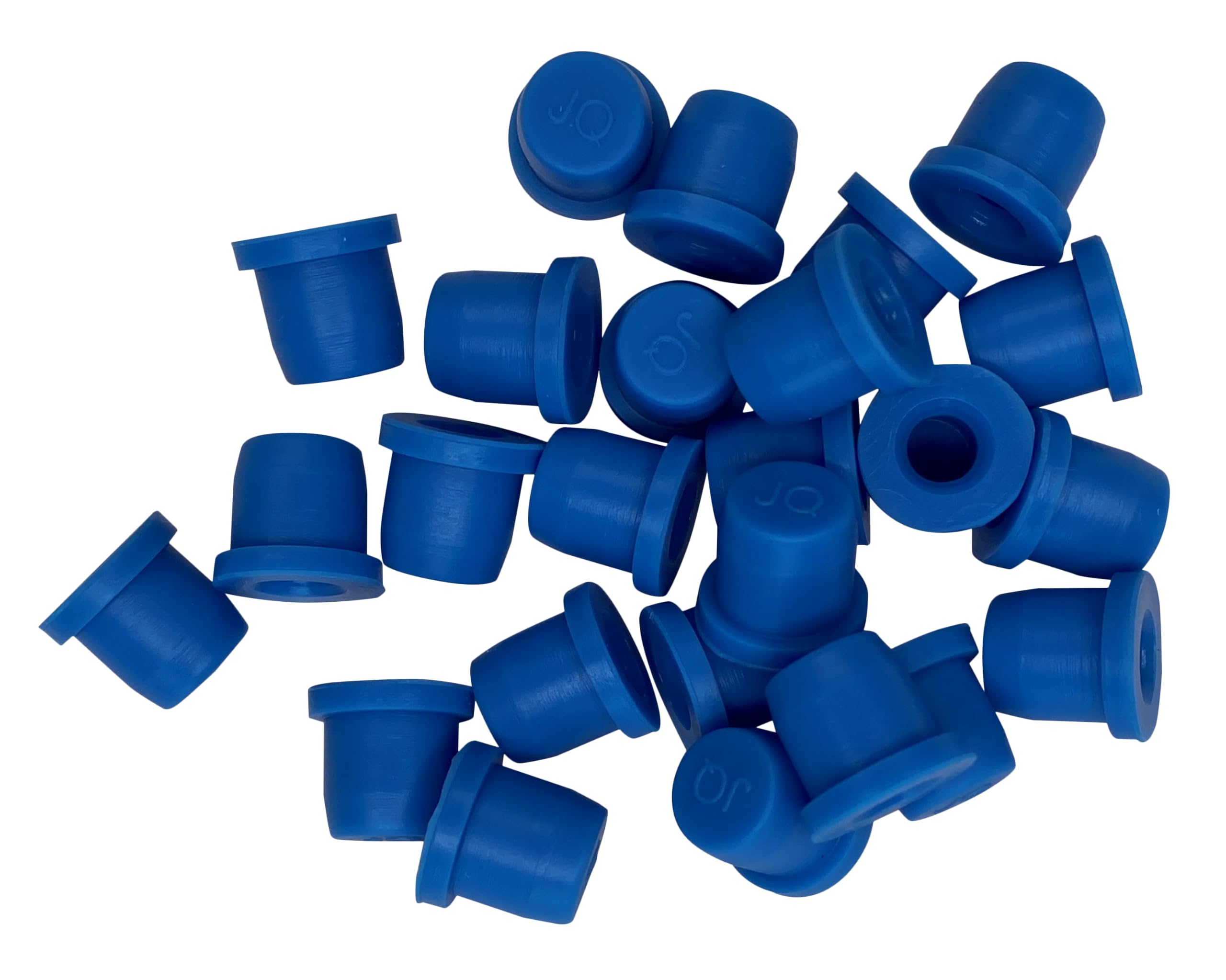 (25 Pack) Blue - Brake Bleeder Screw Caps Grease Zerk Fitting Cap Rubber Dust Cover