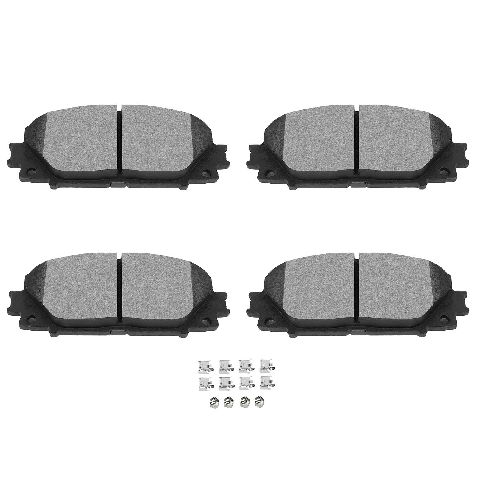 SCITOO Disc Brake Pads Kits D1184-8538 Ceramic Front Brake Pads Set Fit For Toyota For Yaris 2006-2018