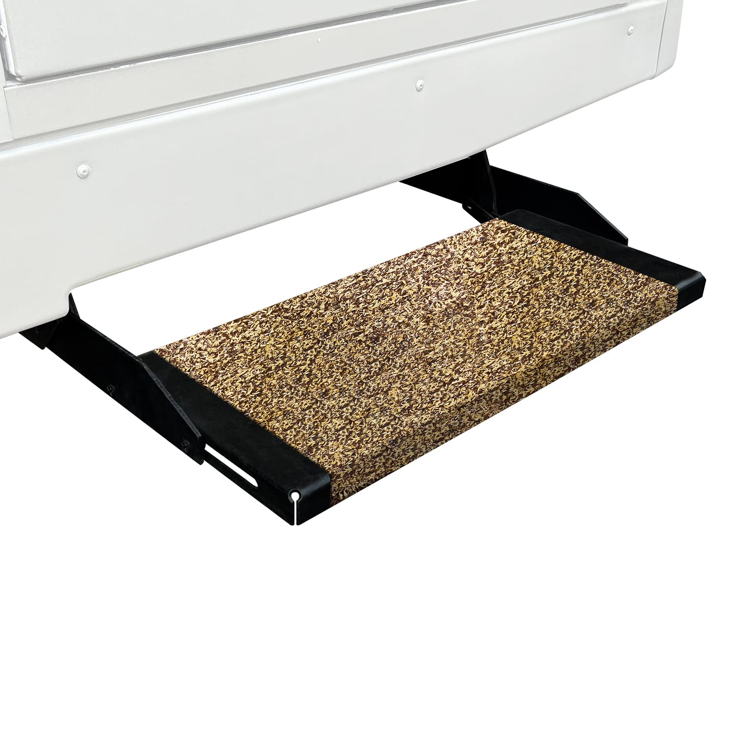 Prest-O-Fit 2-0041 Wraparound Step Rugs, 18'' - Brown