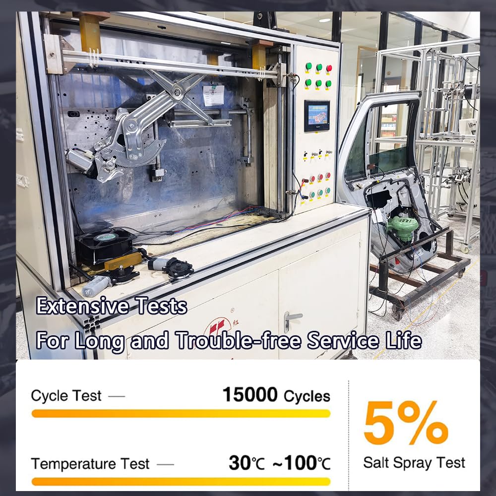 Fffauto 741-644 Front Driver Side Power Window Regulator With Motor Compatible With 2000-2006 Gmc Yukon Xl Sierra,Chevrolet Taho