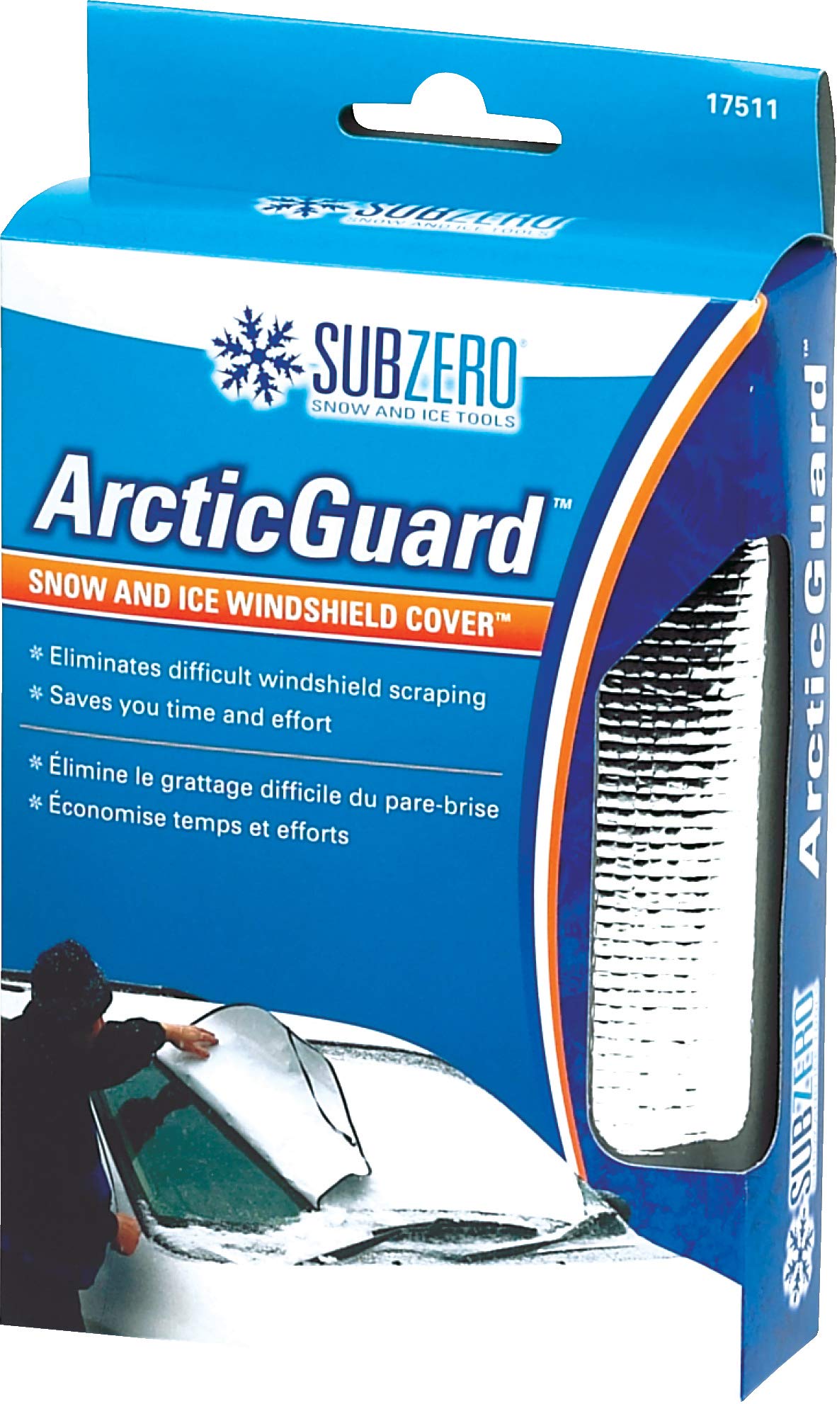 Subzero 17511 Articguard Snow And Ice Universal Windshield Cover , 29 H X 70 W